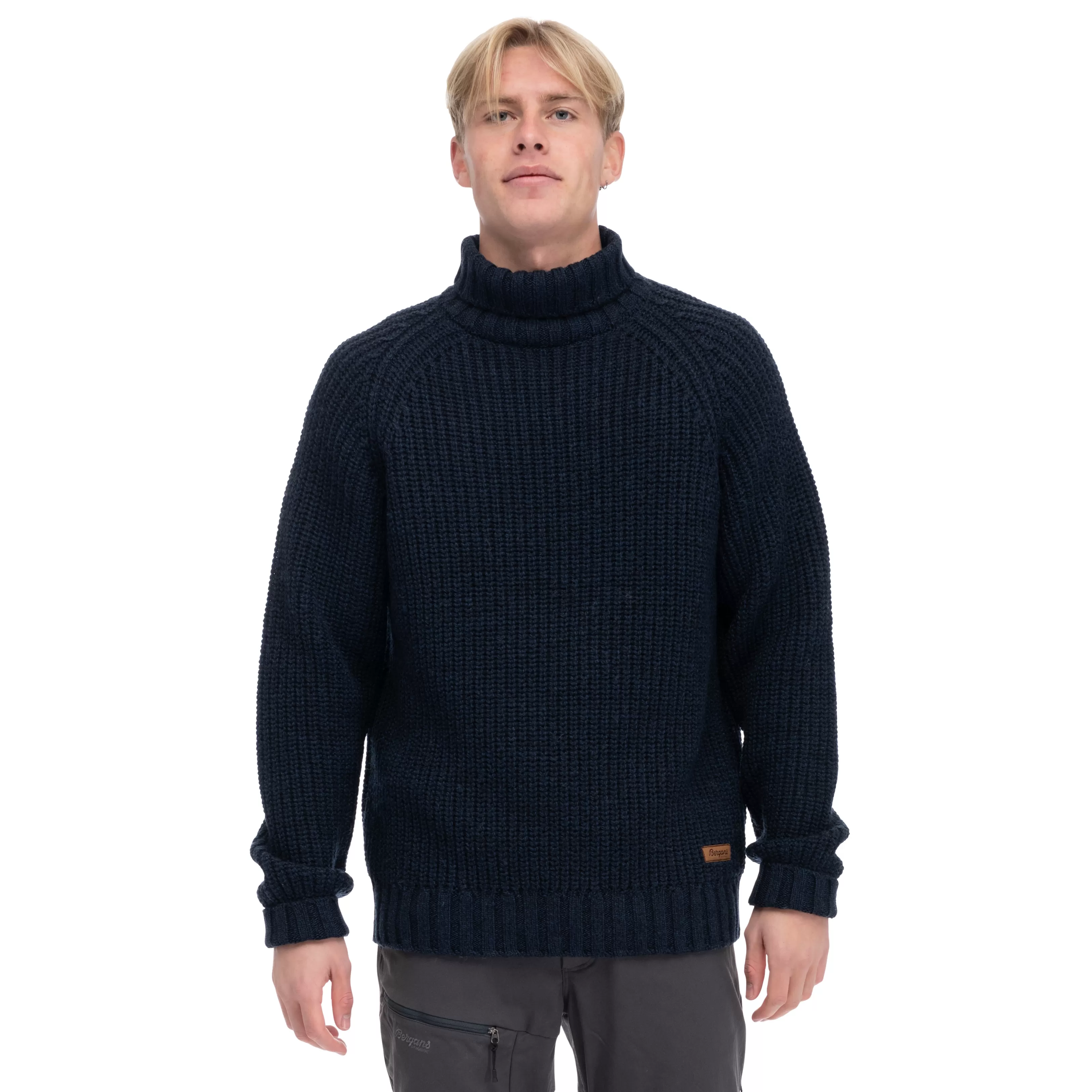 Bergans Nordmarka Merino High Neck Jumper Men - ^ Wool | Jumpers and long sleeves