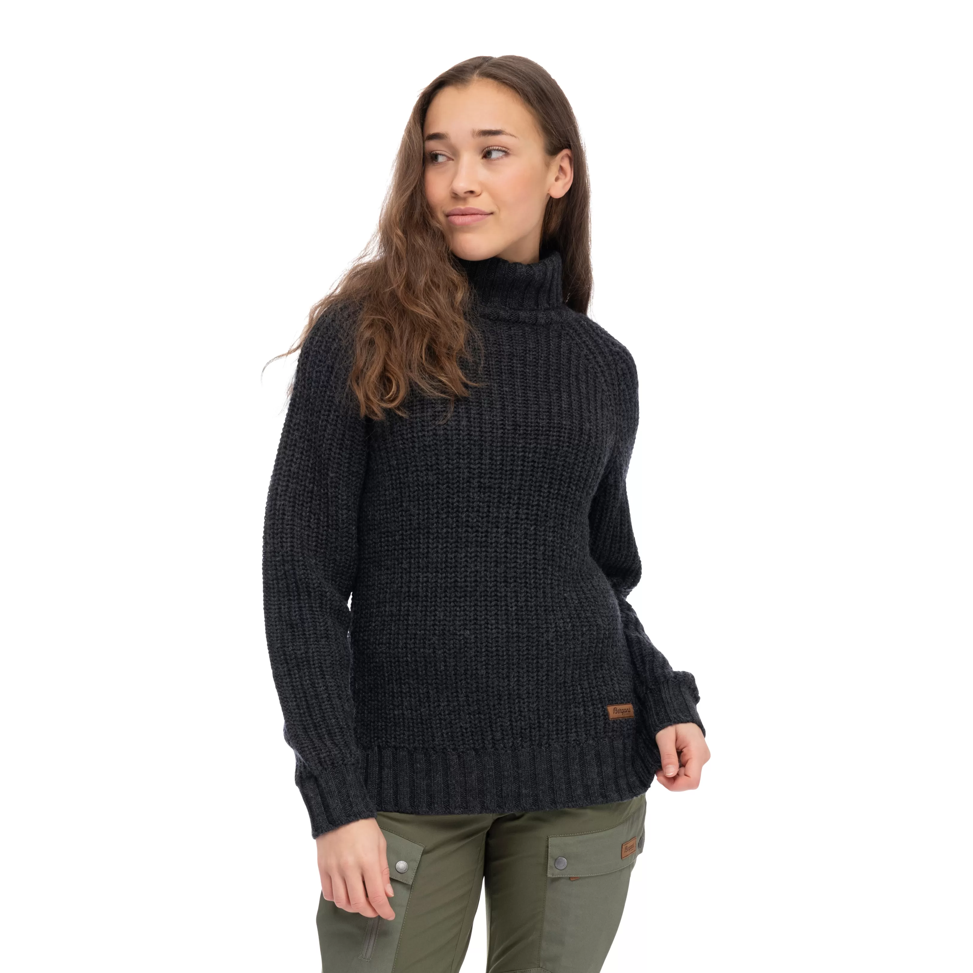 Bergans Nordmarka Merino High Neck Jumper Women - ^Women Wool