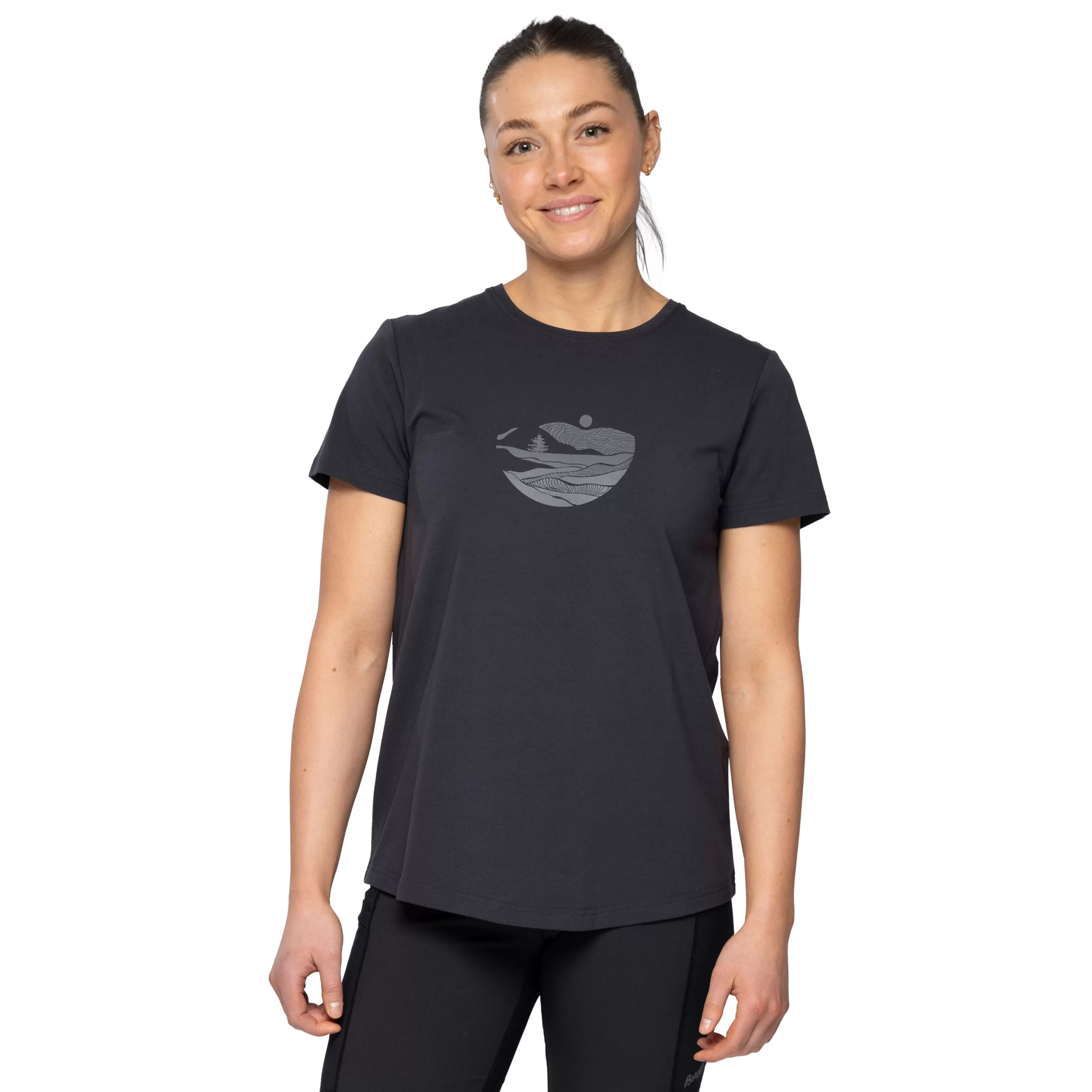 Bergans Nordmarka Organic Cotton Print Tee Women - ^Women T-shirts