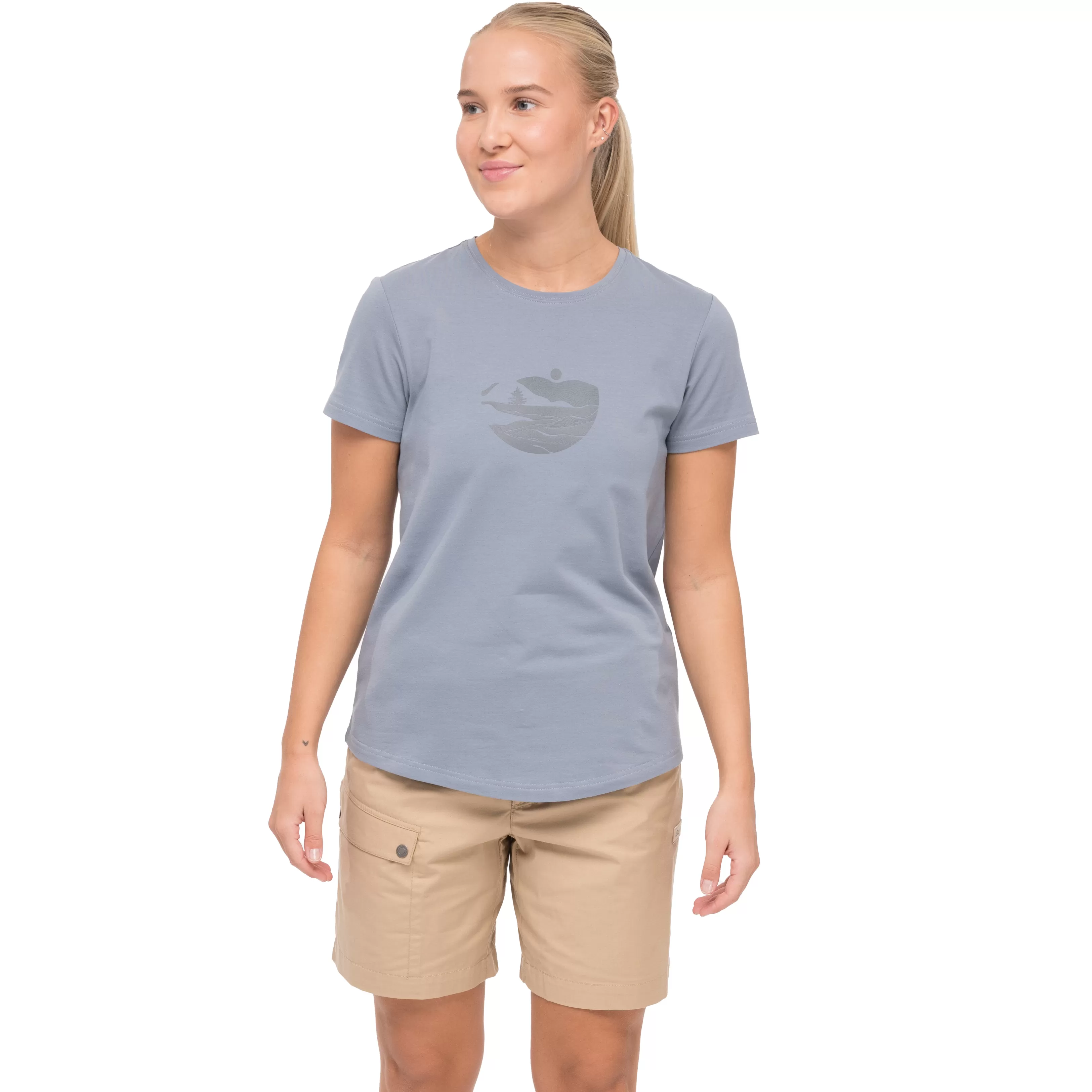 Bergans Nordmarka Organic Cotton Print Tee Women - ^Women T-shirts