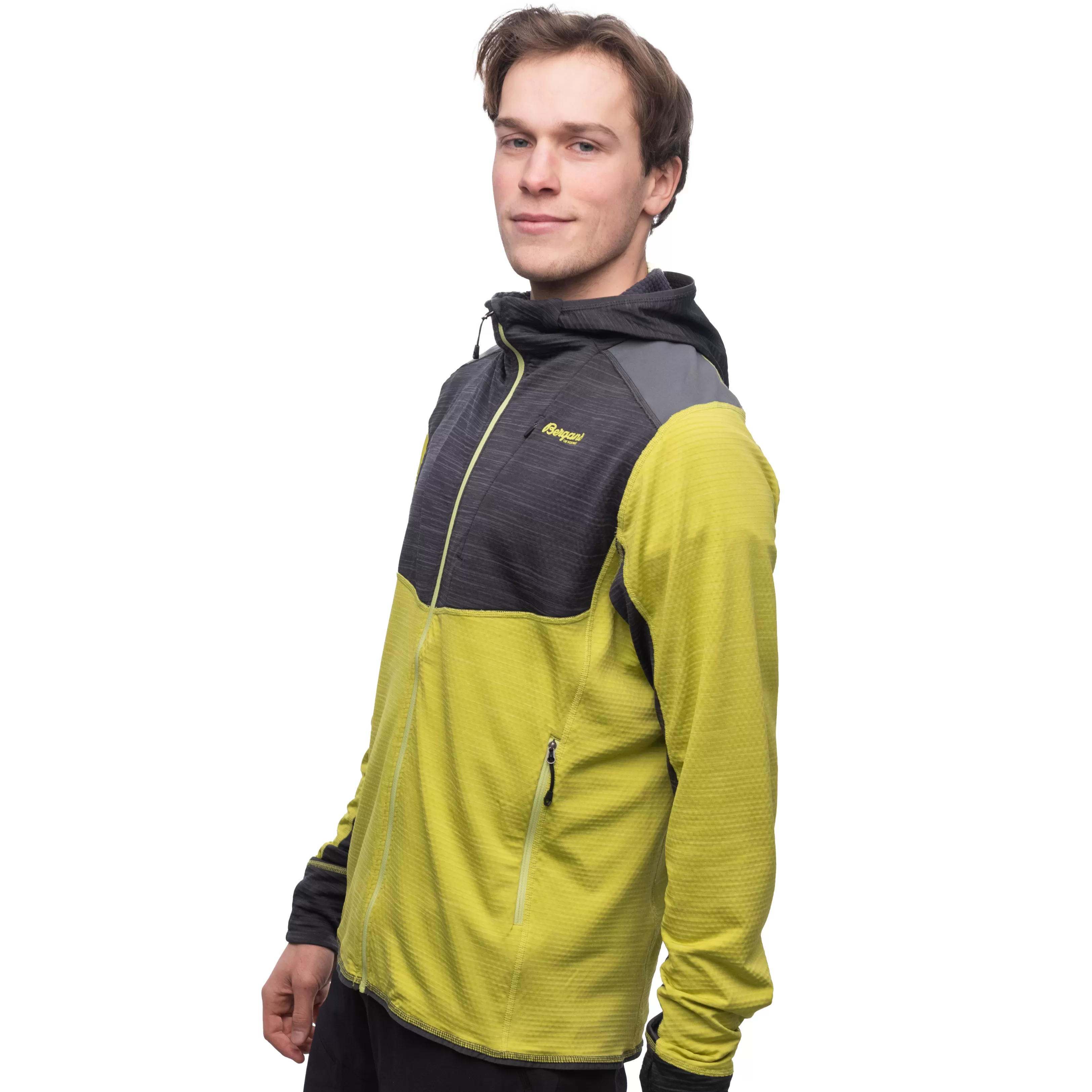 Bergans Rabot Active Mid Hood Jacket - ^ Fleece