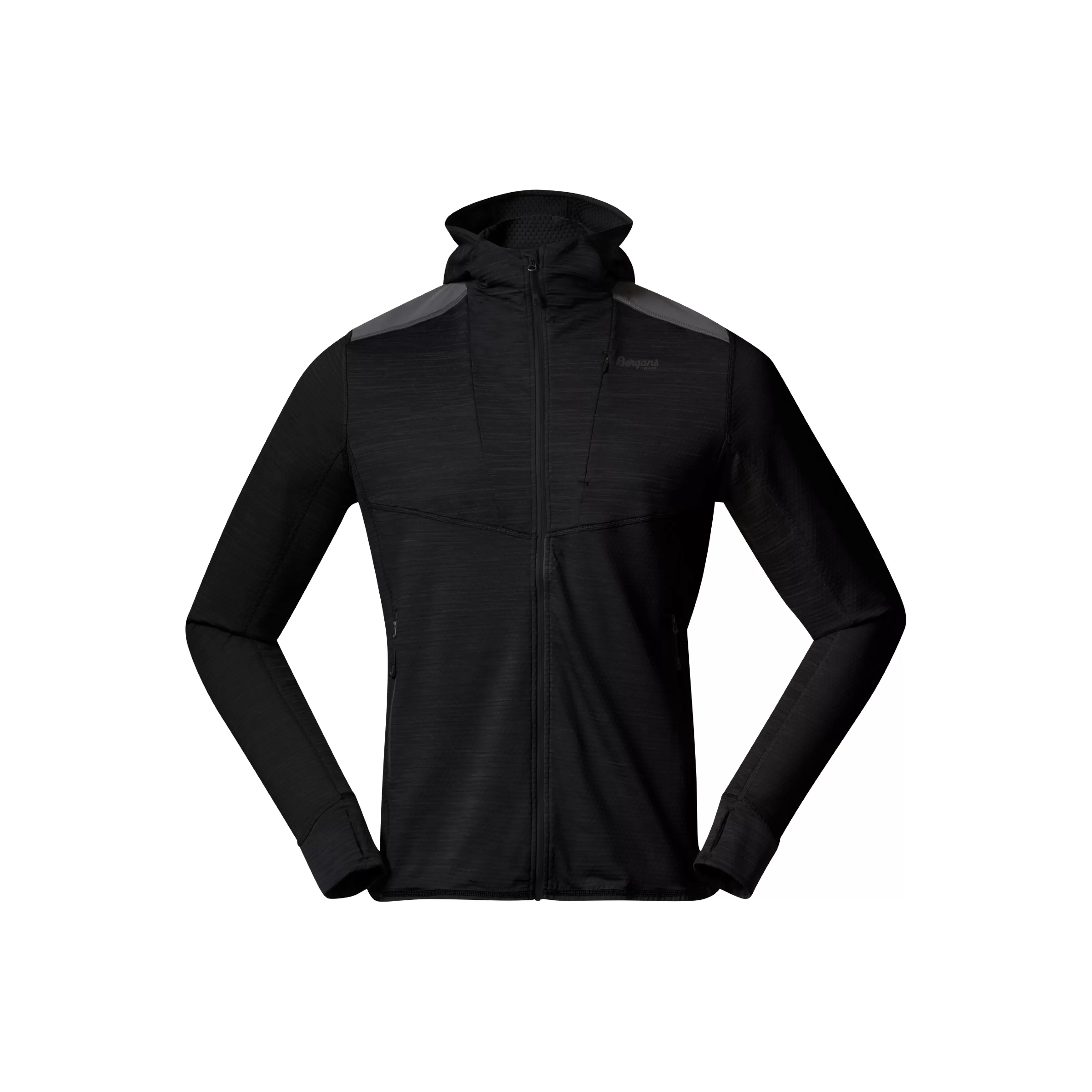 Bergans Rabot Active Mid Hood Jacket - ^ Fleece