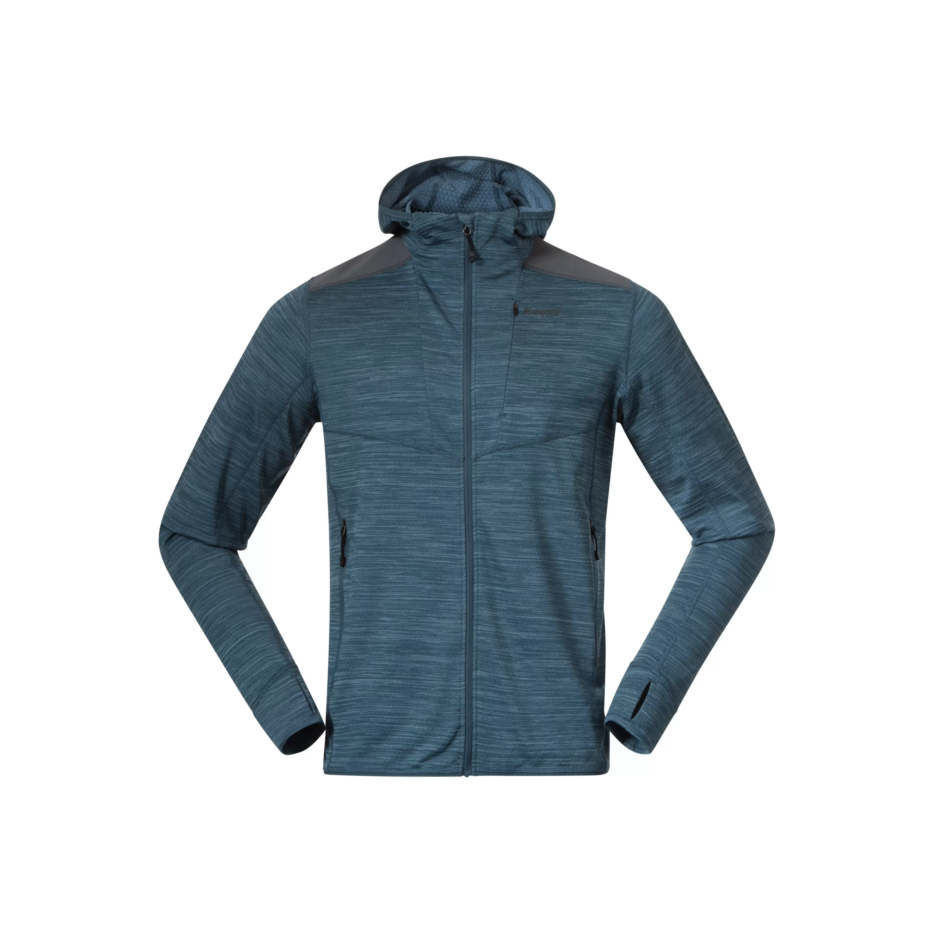 Bergans Rabot Active Mid Hood Jacket - ^ Fleece