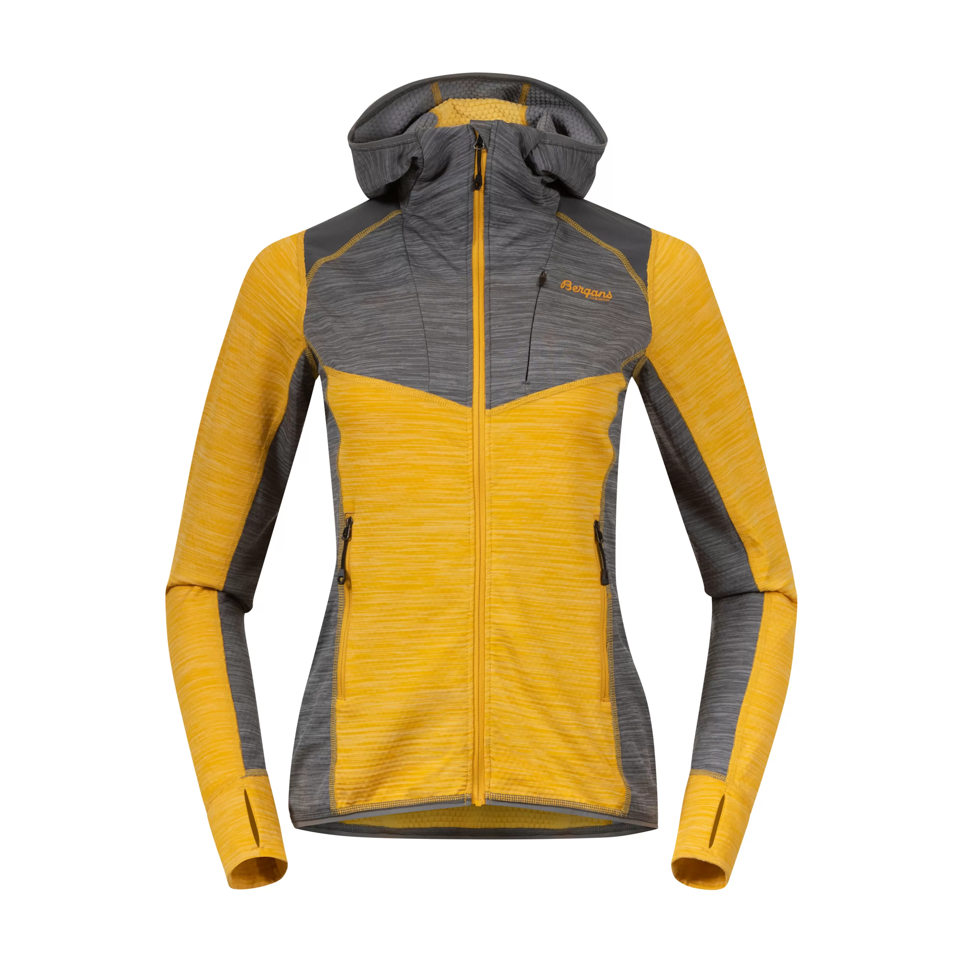 Bergans Rabot Active Mid Hood W Jacket - ^Women Fleece