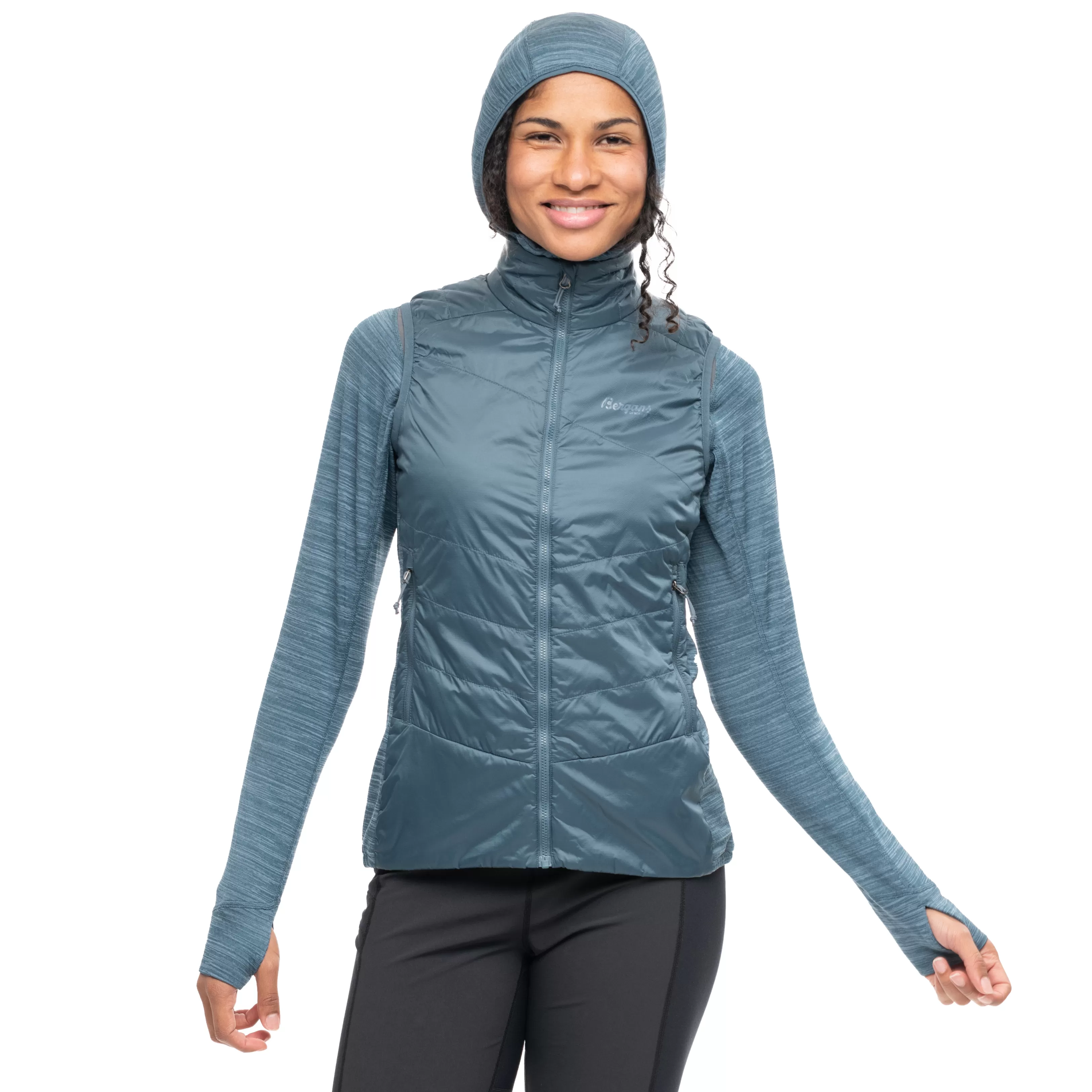 Bergans Rabot Insulated Hybrid Vest Women - ^Women Vests | Isolation