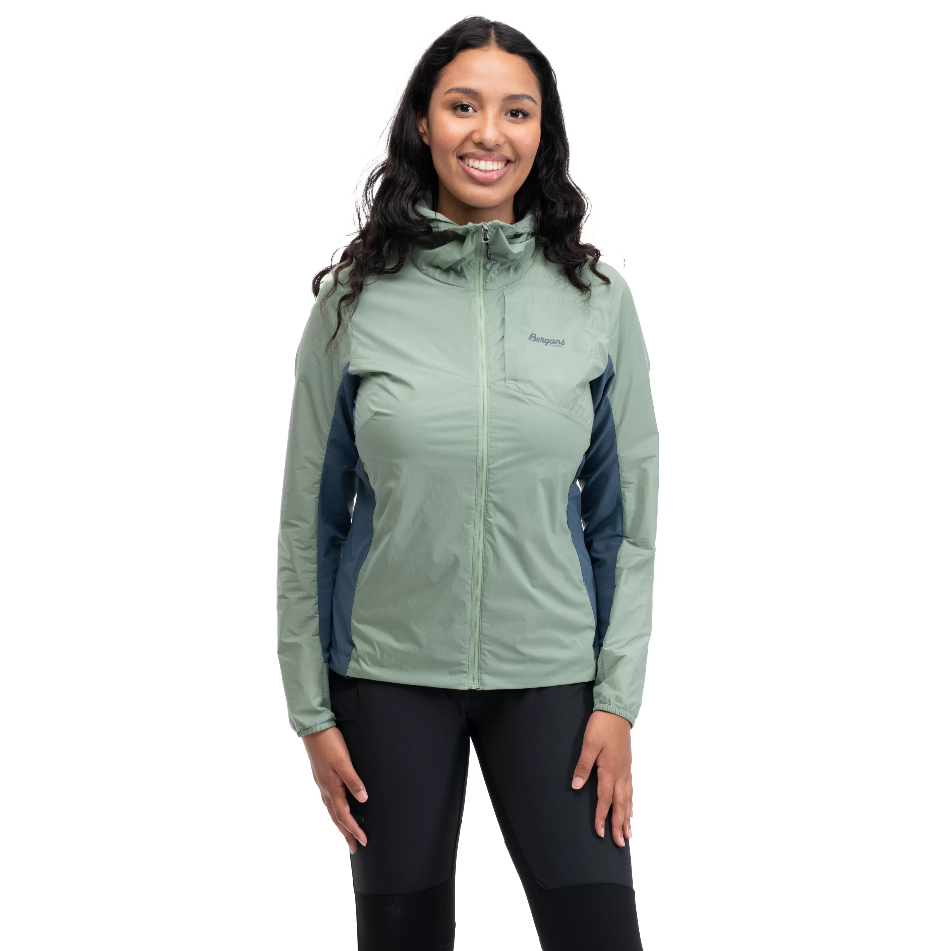 Bergans Rabot Lt Windbreaker W Jacket - ^Women Softshell jackets