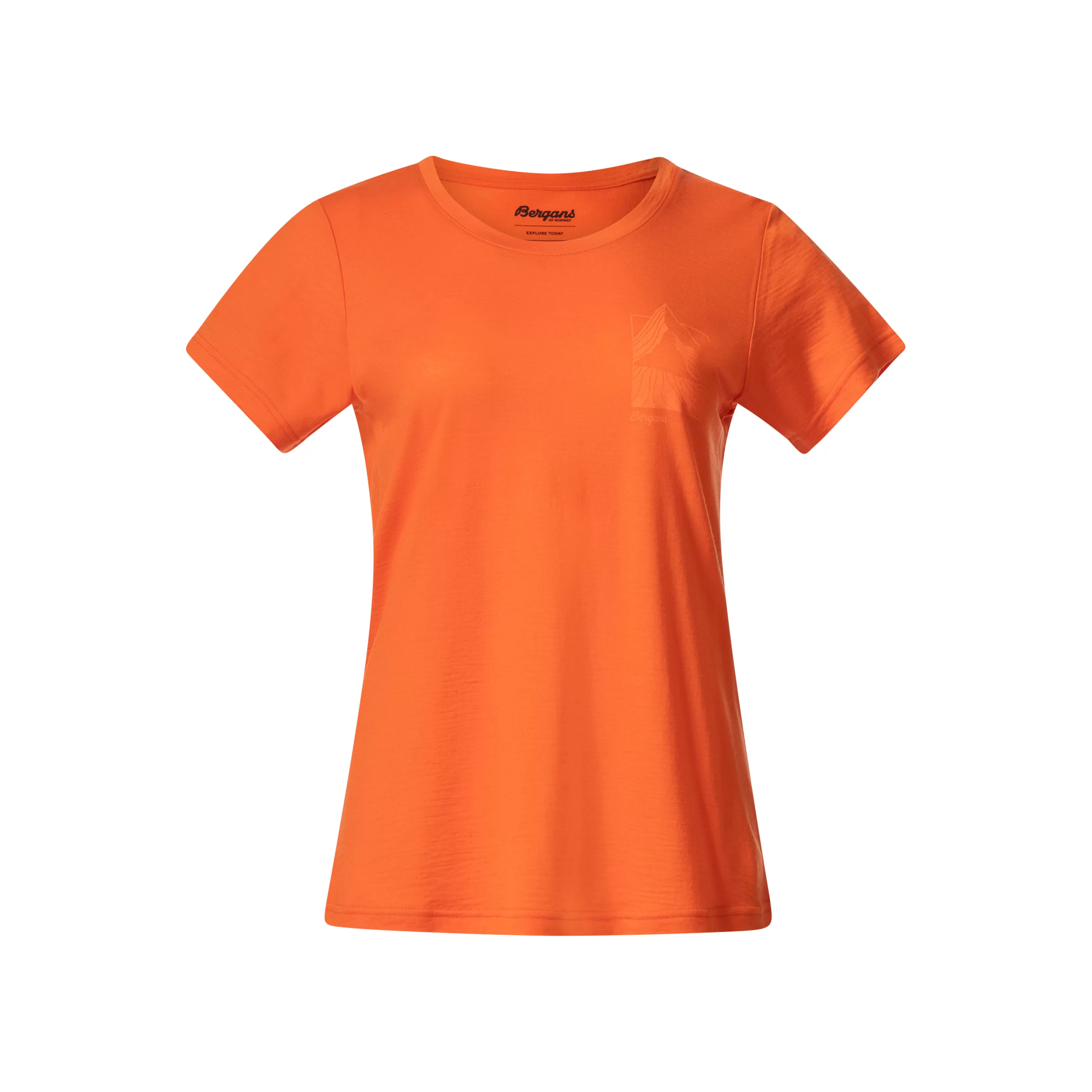 Bergans Rabot Mount Wool Tee Women - ^Women Wool t-shirts and tops | T-shirts