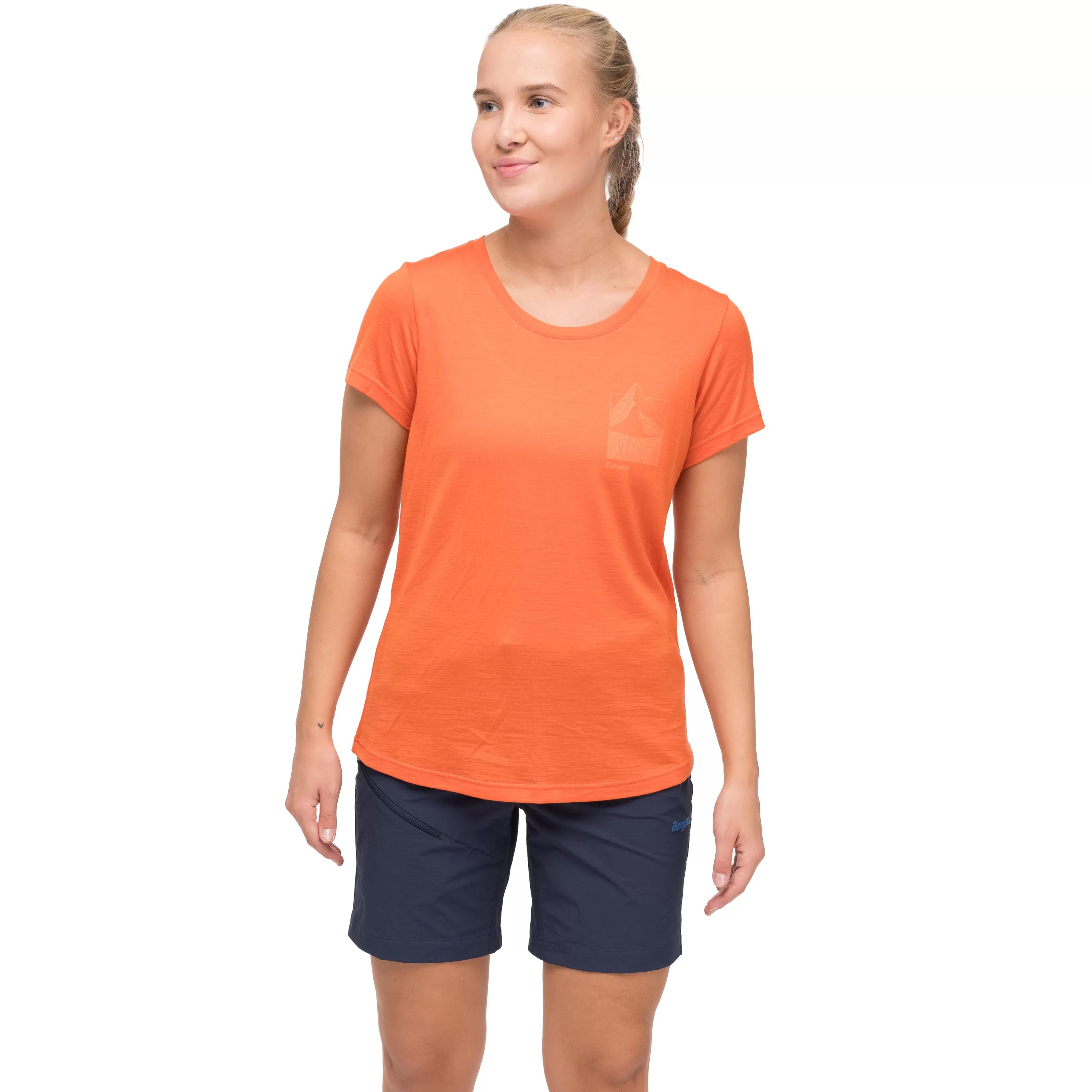 Bergans Rabot Mount Wool Tee Women - ^Women Wool t-shirts and tops | T-shirts