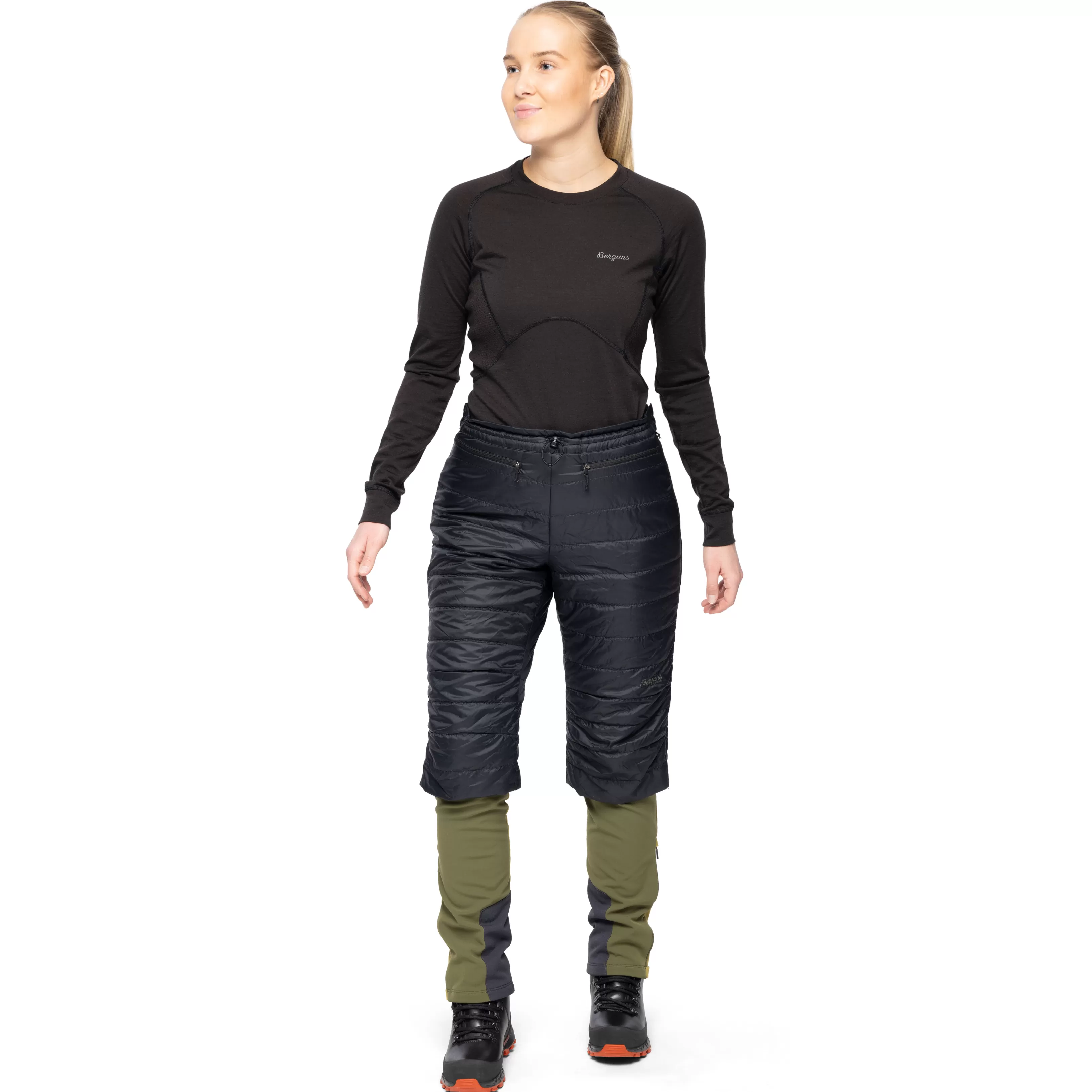 Bergans Røros Insulated 3/4 Pants - ^Women Pirate pants | Isolation