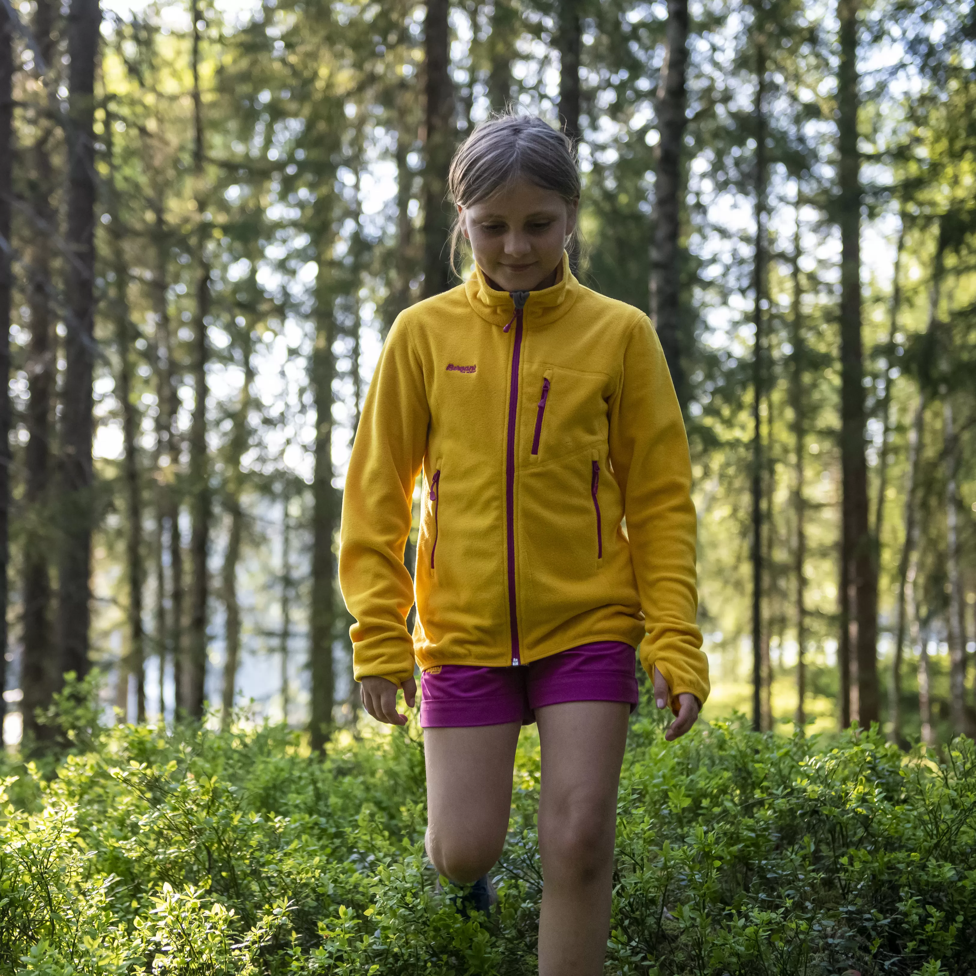 Bergans Runde Youth Girl Jacket - ^Kids Midlayers