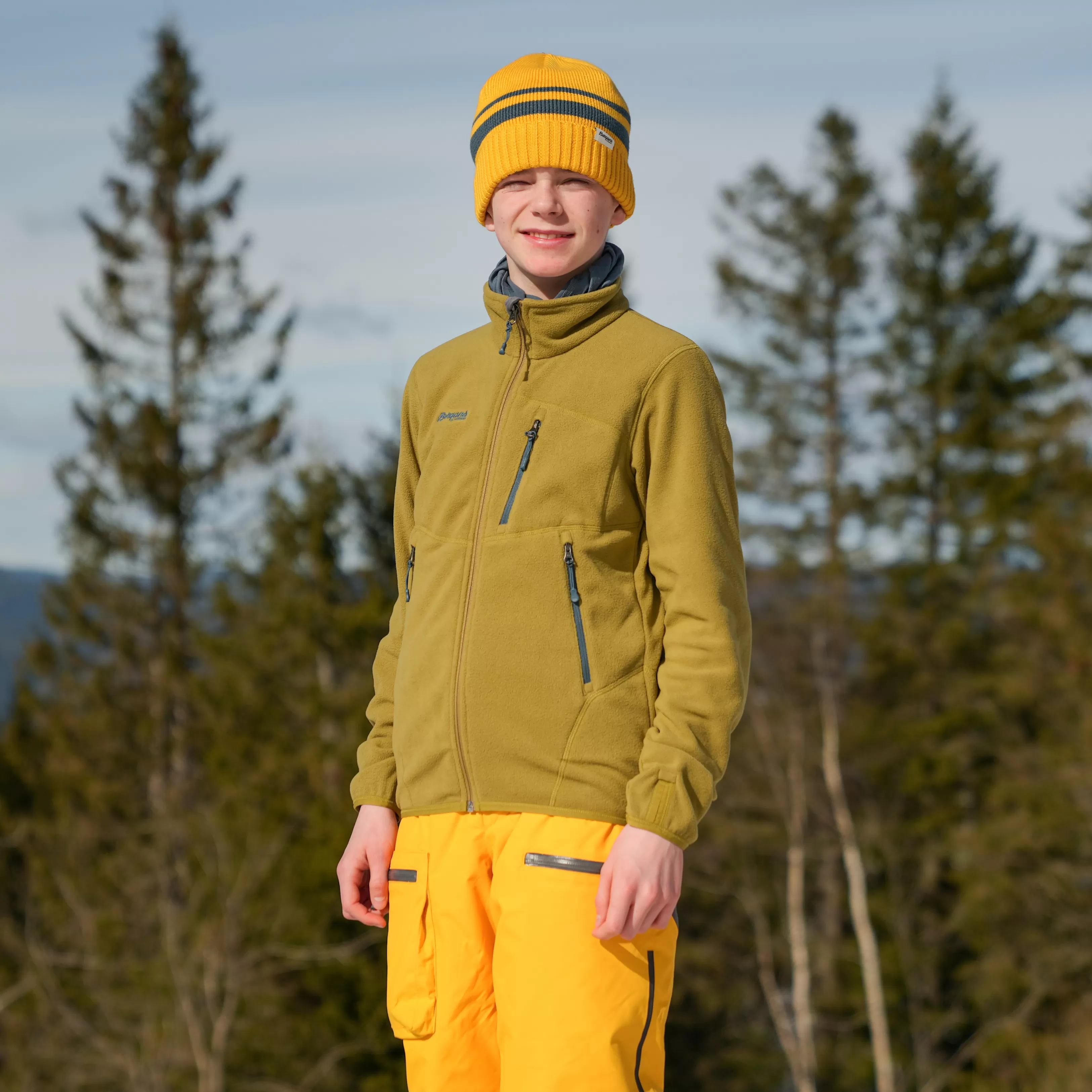 Bergans Runde Youth Jacket - ^Kids Midlayers