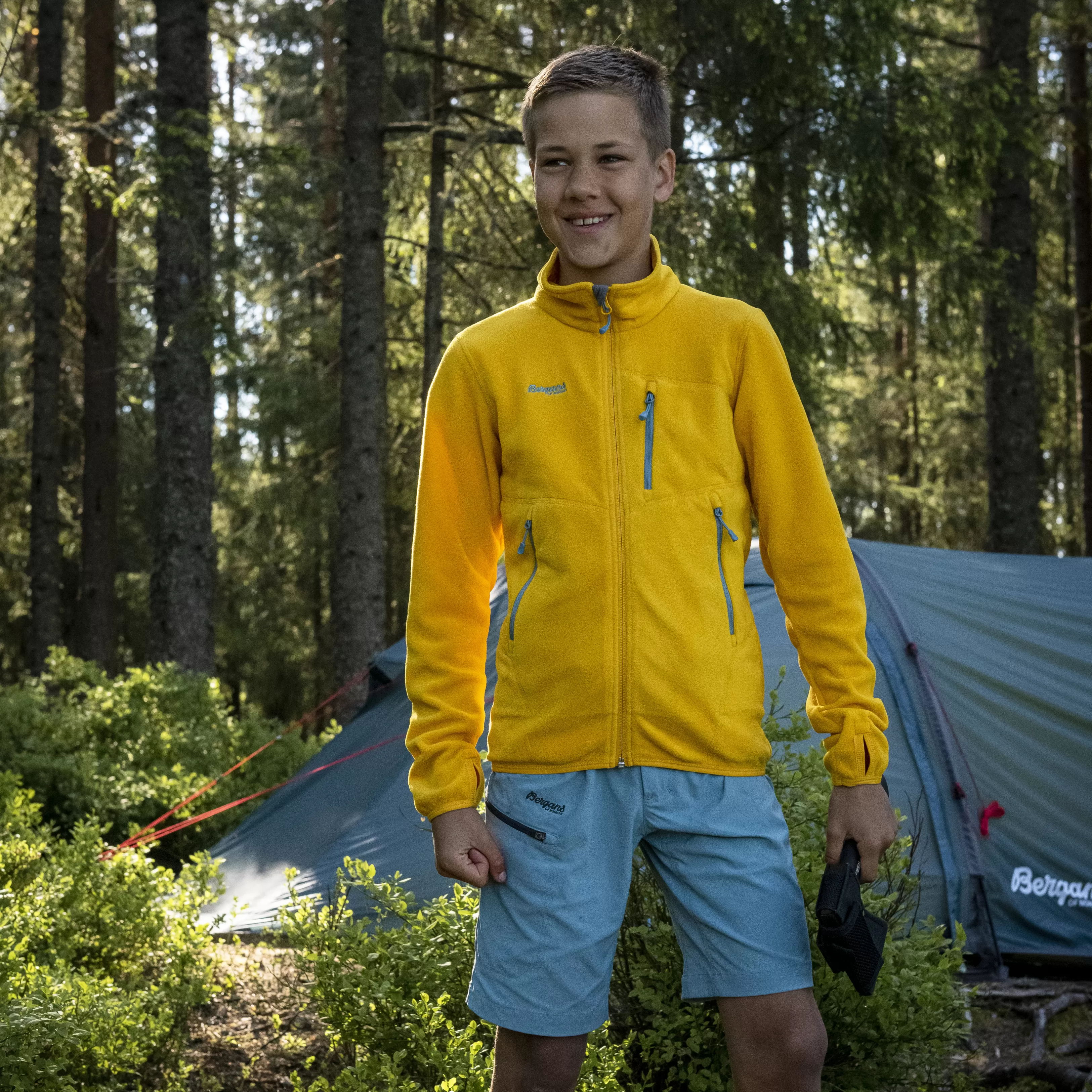 Bergans Runde Youth Jacket - ^Kids Midlayers