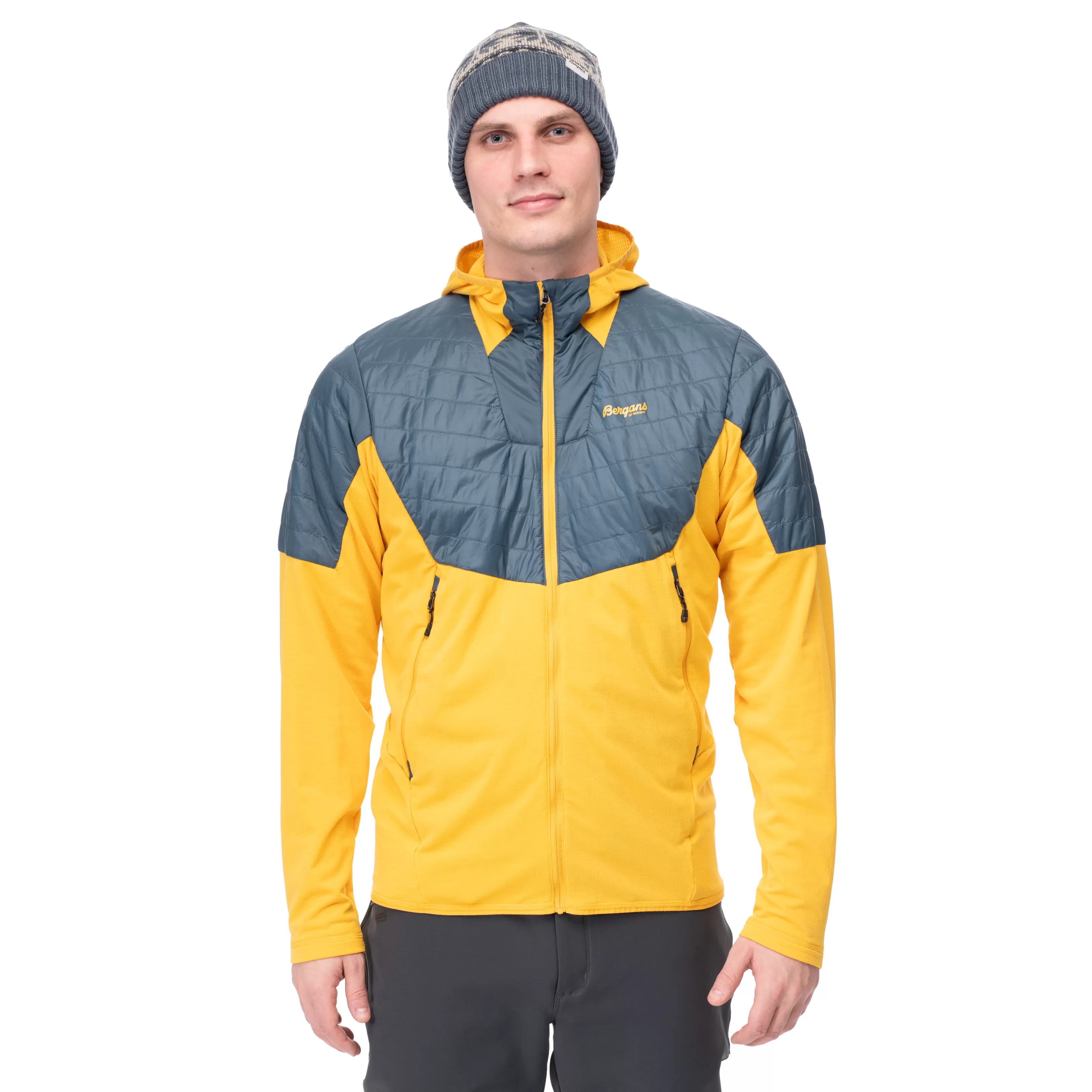 Bergans Senja Midlayer Hood Jacket - ^ Fleece