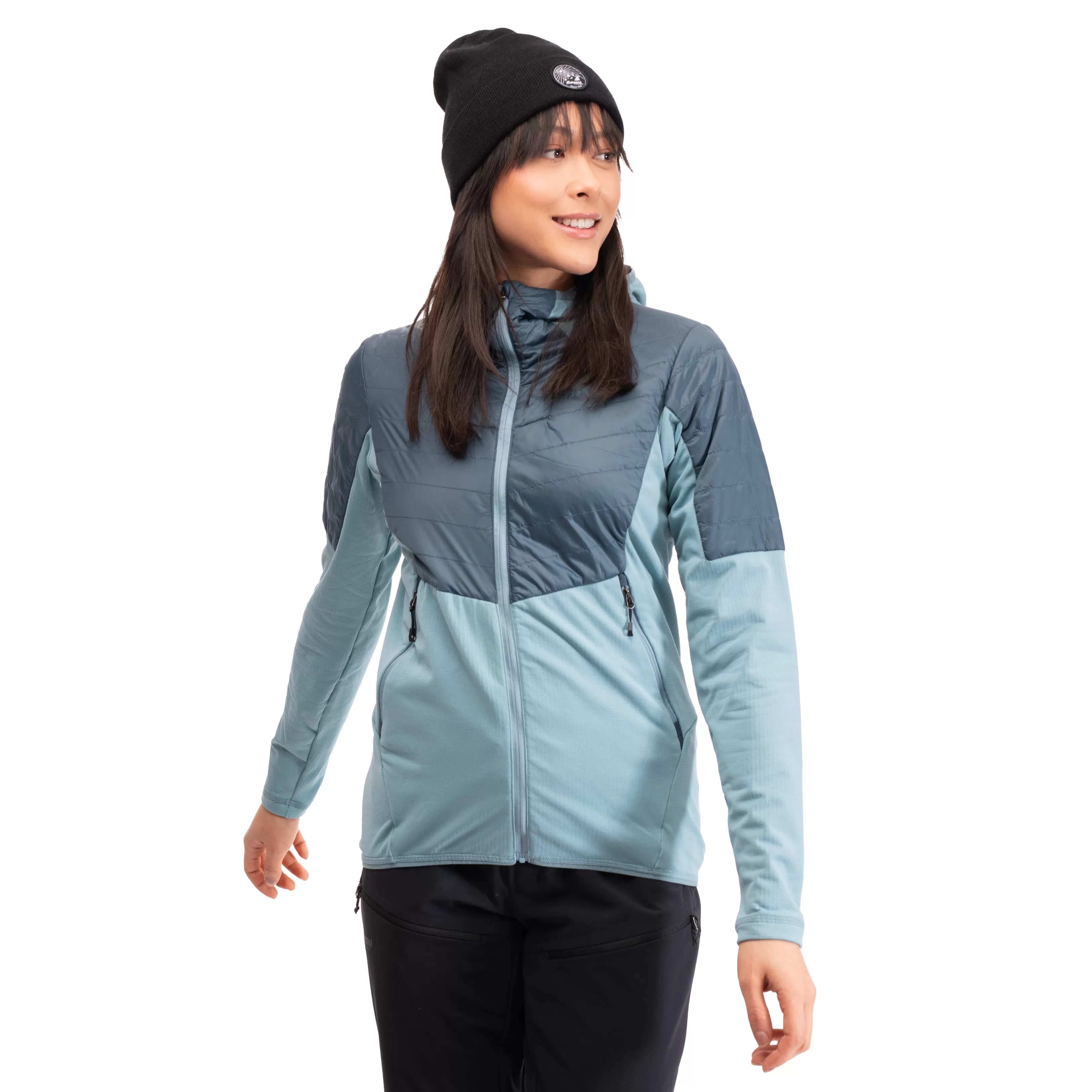 Bergans Senja Midlayer Hood W Jacket - ^Women Fleece