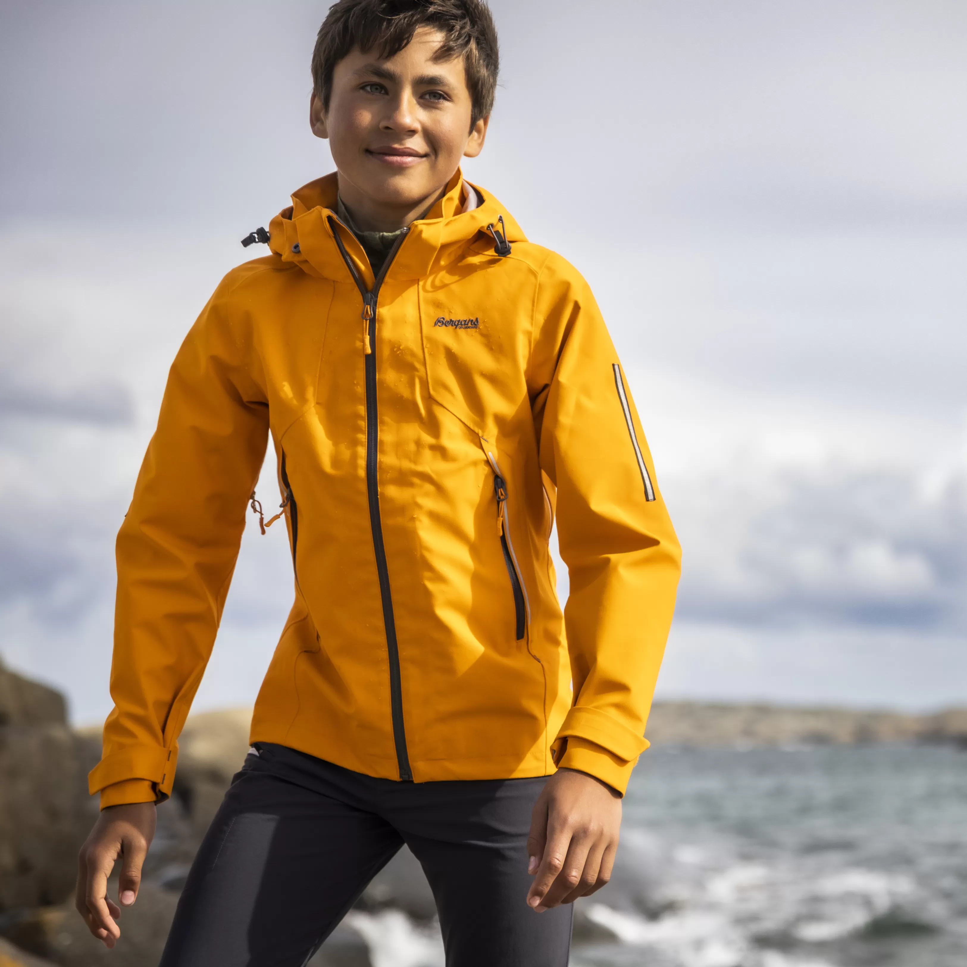 Bergans Sjoa 3L Youth Jacket - ^Kids Shell jackets