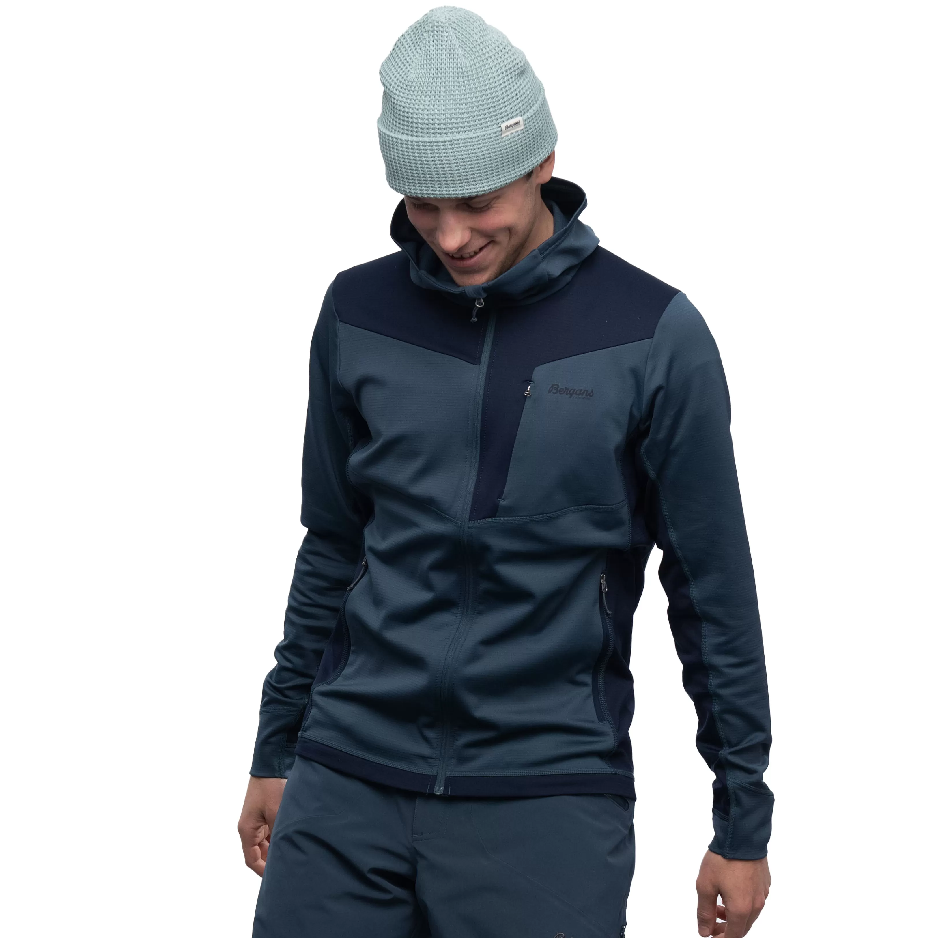 Bergans Skaland Hood Jacket - ^ Fleece