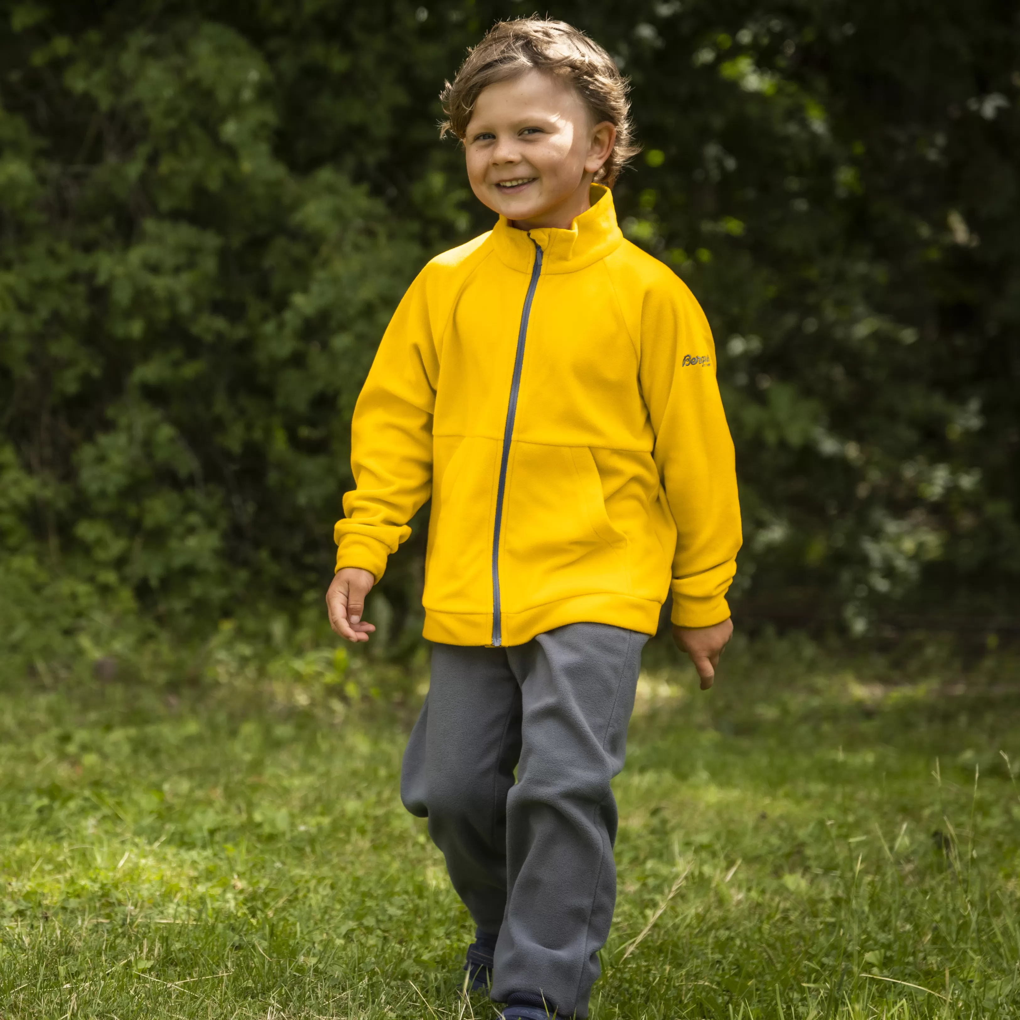 Bergans Smådøl V5 LongZip Kids Set - ^Kids Midlayers