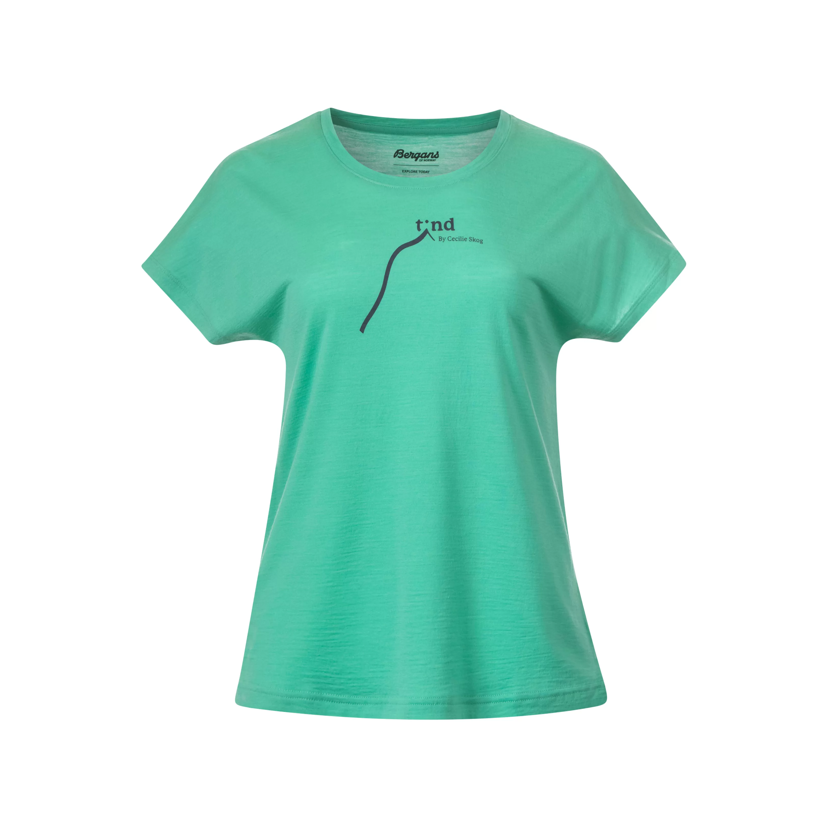 Bergans Tind Altitude Merino Tee Women - ^Women T-shirts