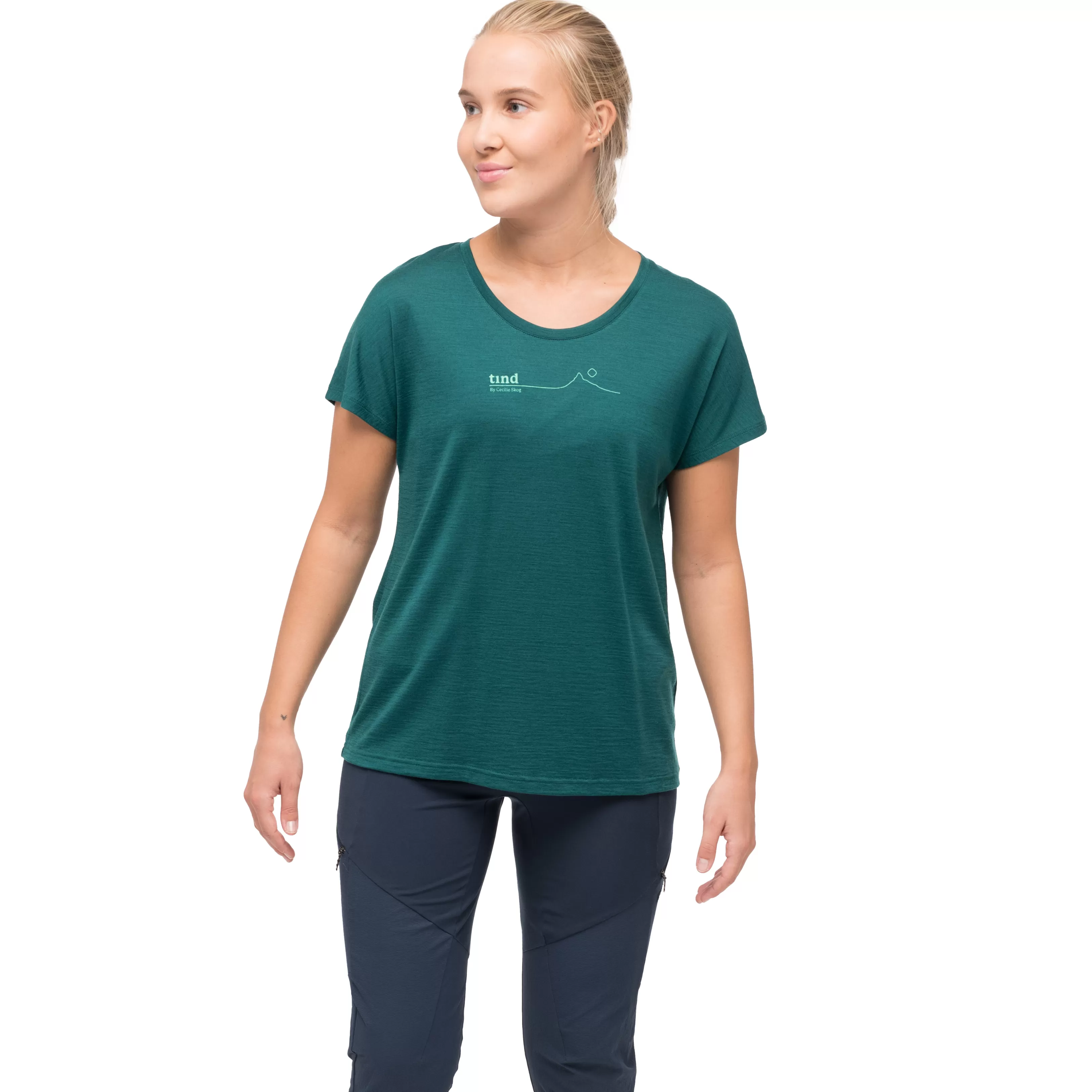 Bergans Tind Crux Merino Tee Women - ^Women T-shirts