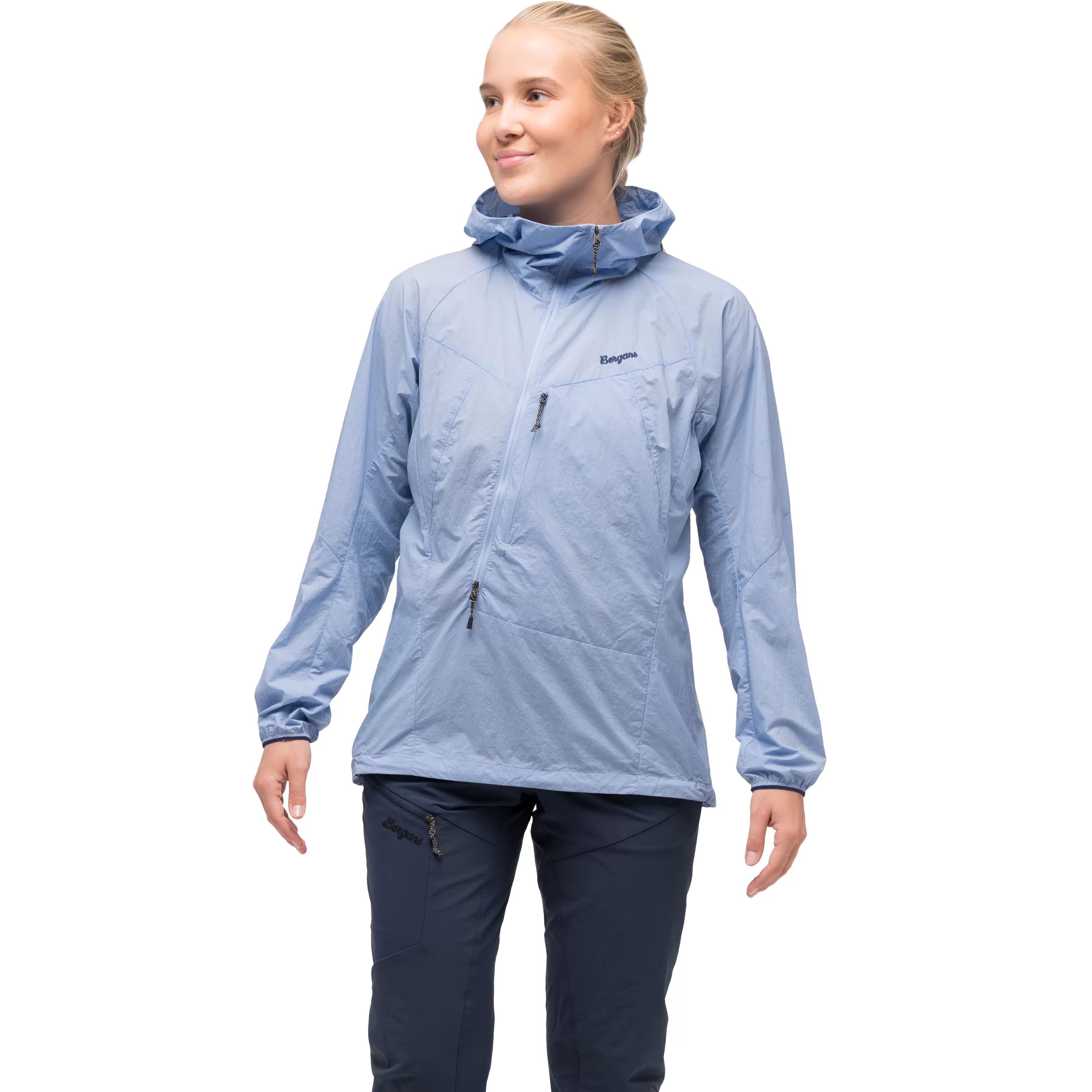 Bergans Tind Windbreaker Anorak Women - ^Women Softshell jackets