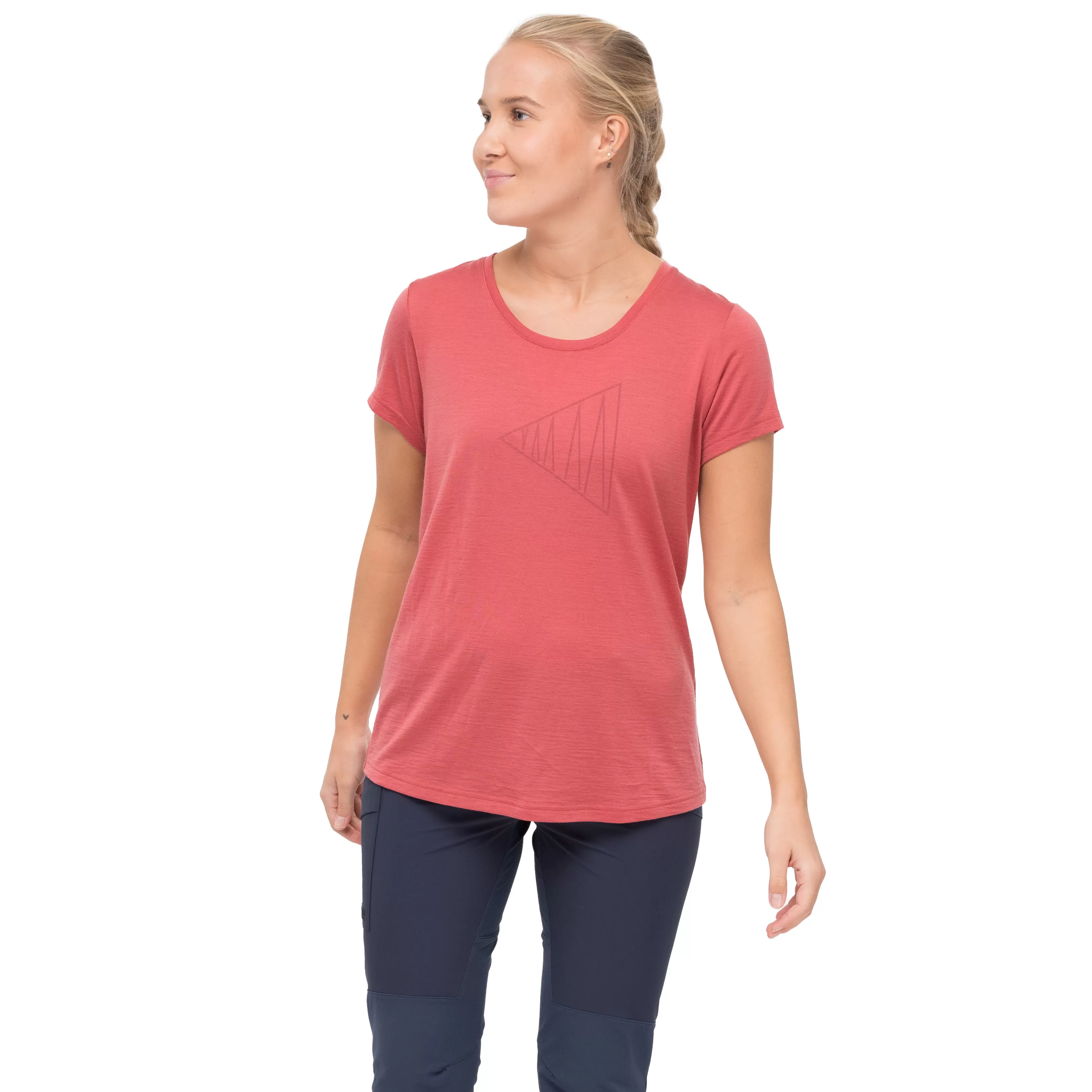 Bergans Vaagaa Adventure Merino Tee Women - ^Women Wool t-shirts and tops | T-shirts