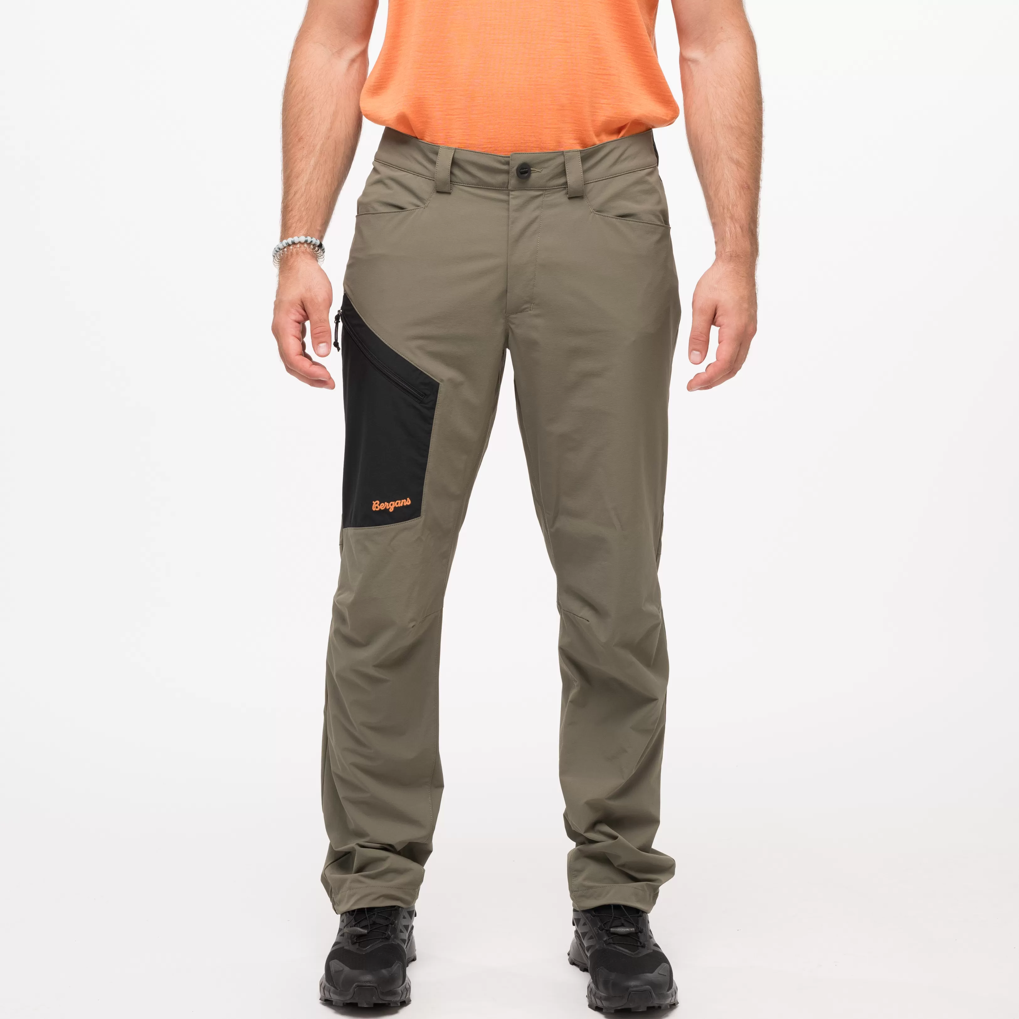 Bergans Vaagaa Light Softshell Pants Men - ^ Softshell pants | Hiking pants