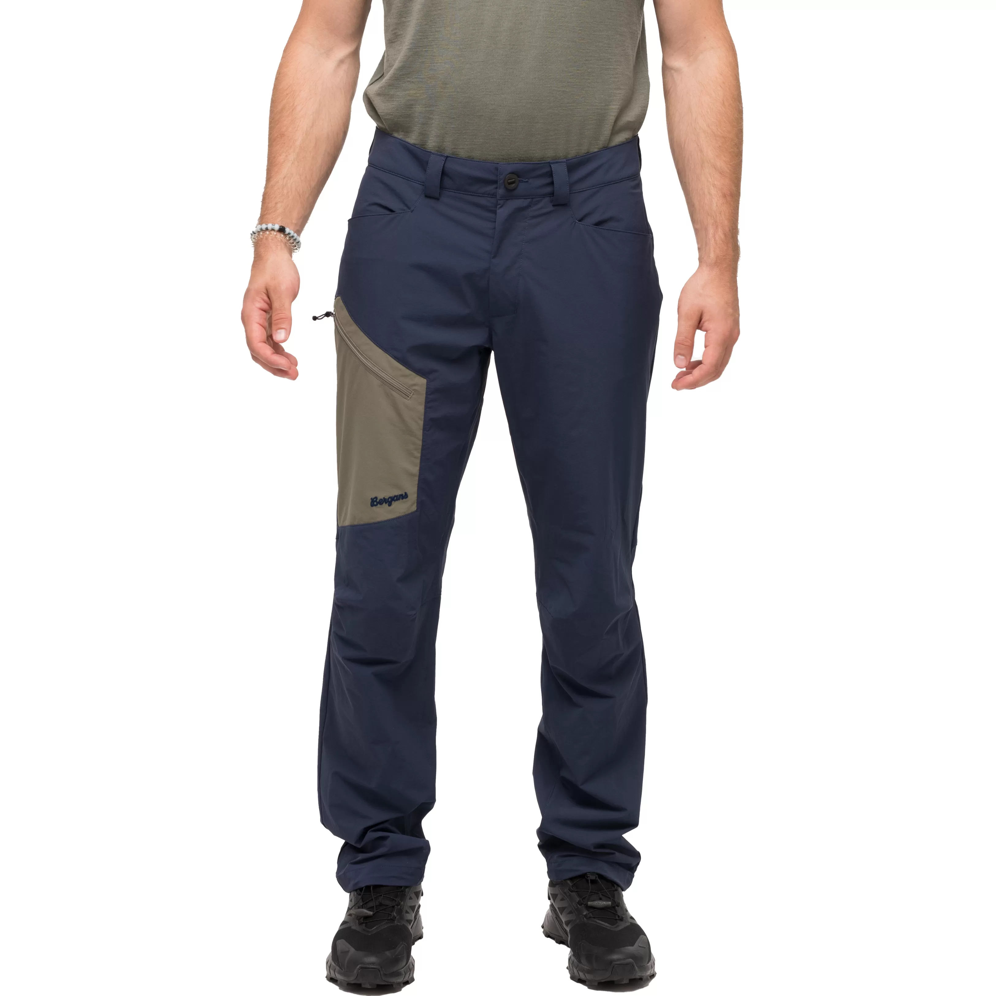 Bergans Vaagaa Light Softshell Pants Men - ^ Softshell pants | Hiking pants