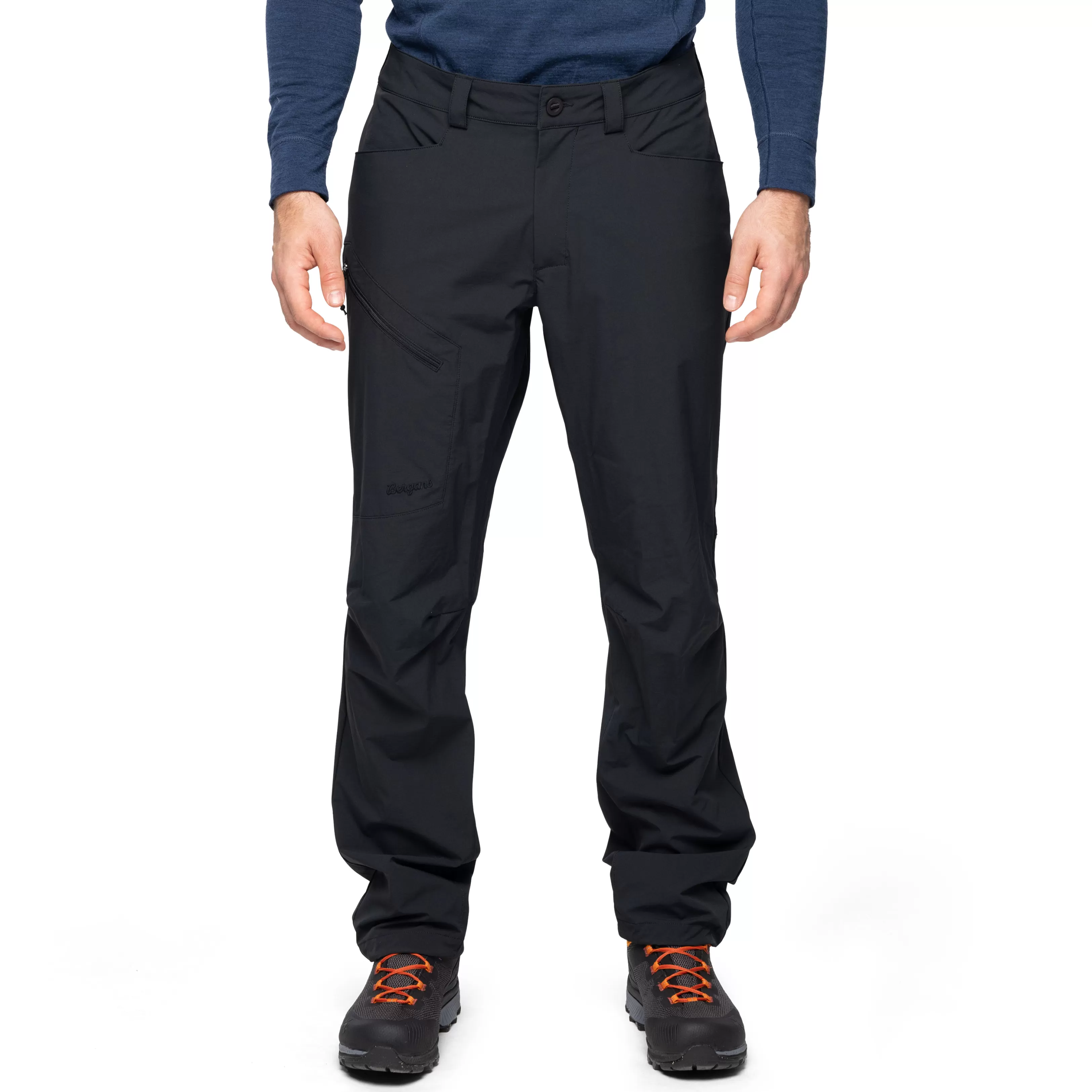 Bergans Vaagaa Light Softshell Pants Men - ^ Hiking pants | Softshell pants