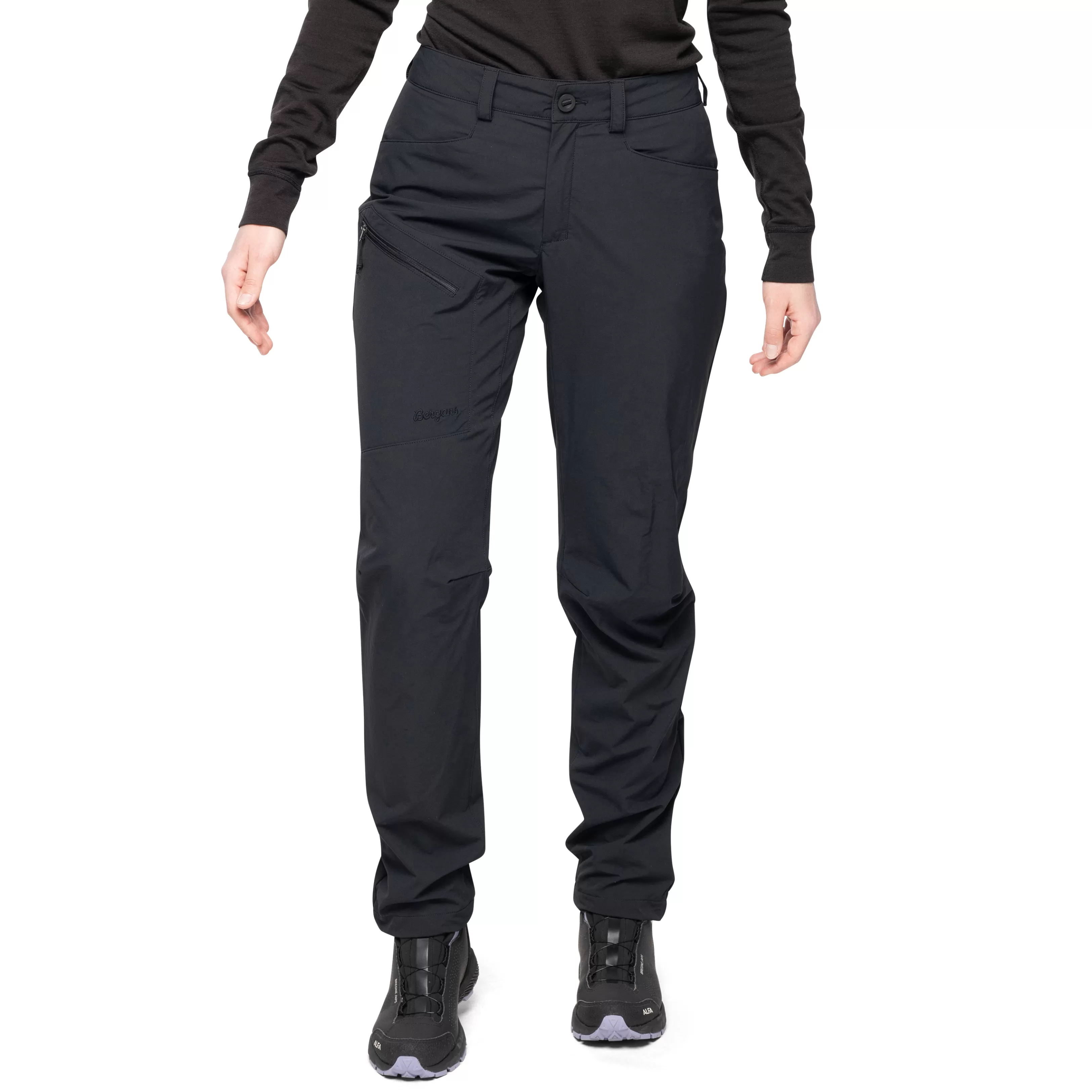 Bergans Vaagaa Light Softshell Pants Women - ^Women Softshell pants | Hiking pants