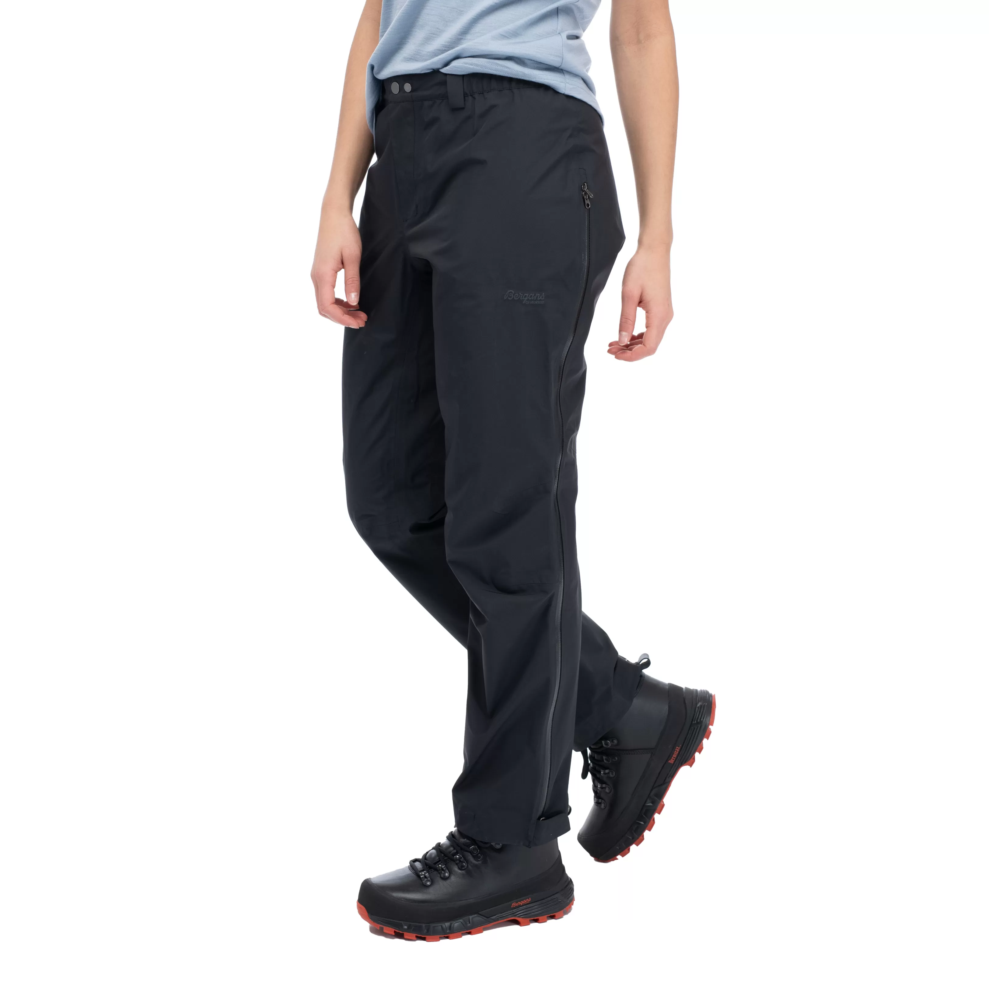 Bergans Vandre Light 3L Shell Zipped Pants Women - ^Women Shell pants | Hiking pants