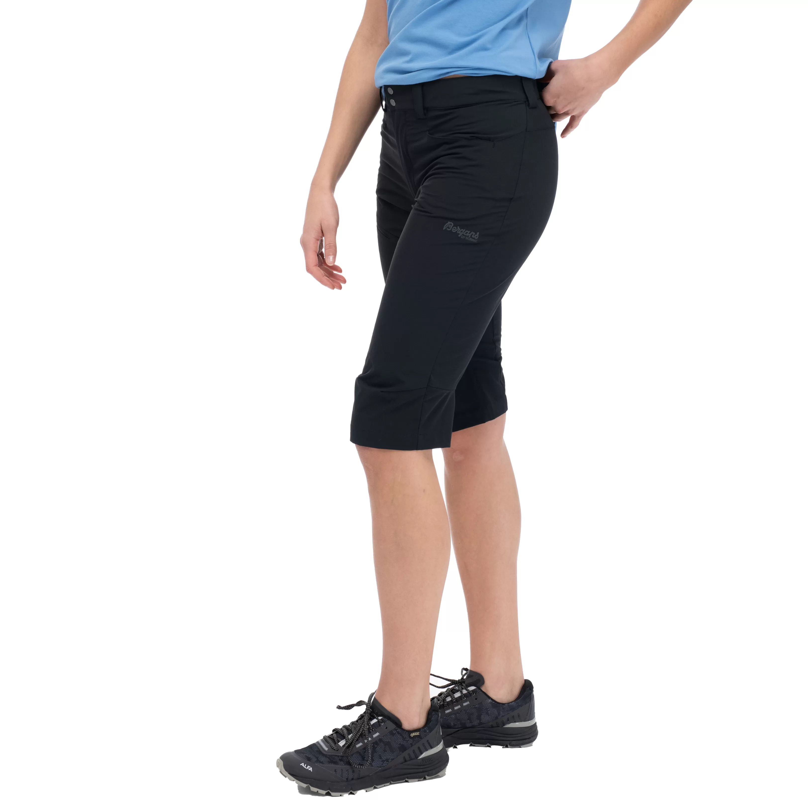 Bergans Vandre Light Softshell Long Shorts Women - ^Women Pirate pants | Shorts