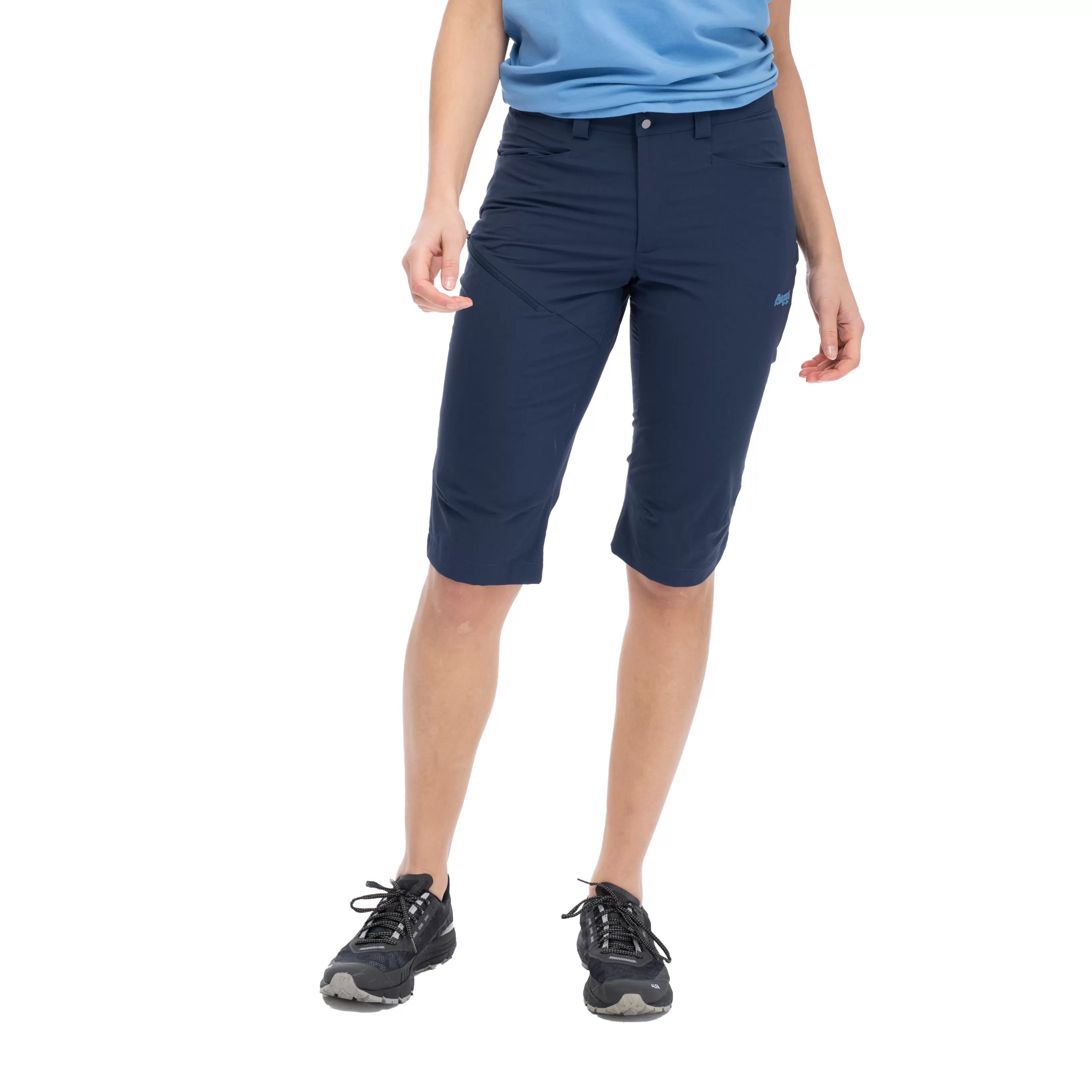 Bergans Vandre Light Softshell Long Shorts Women - ^Women Pirate pants | Shorts