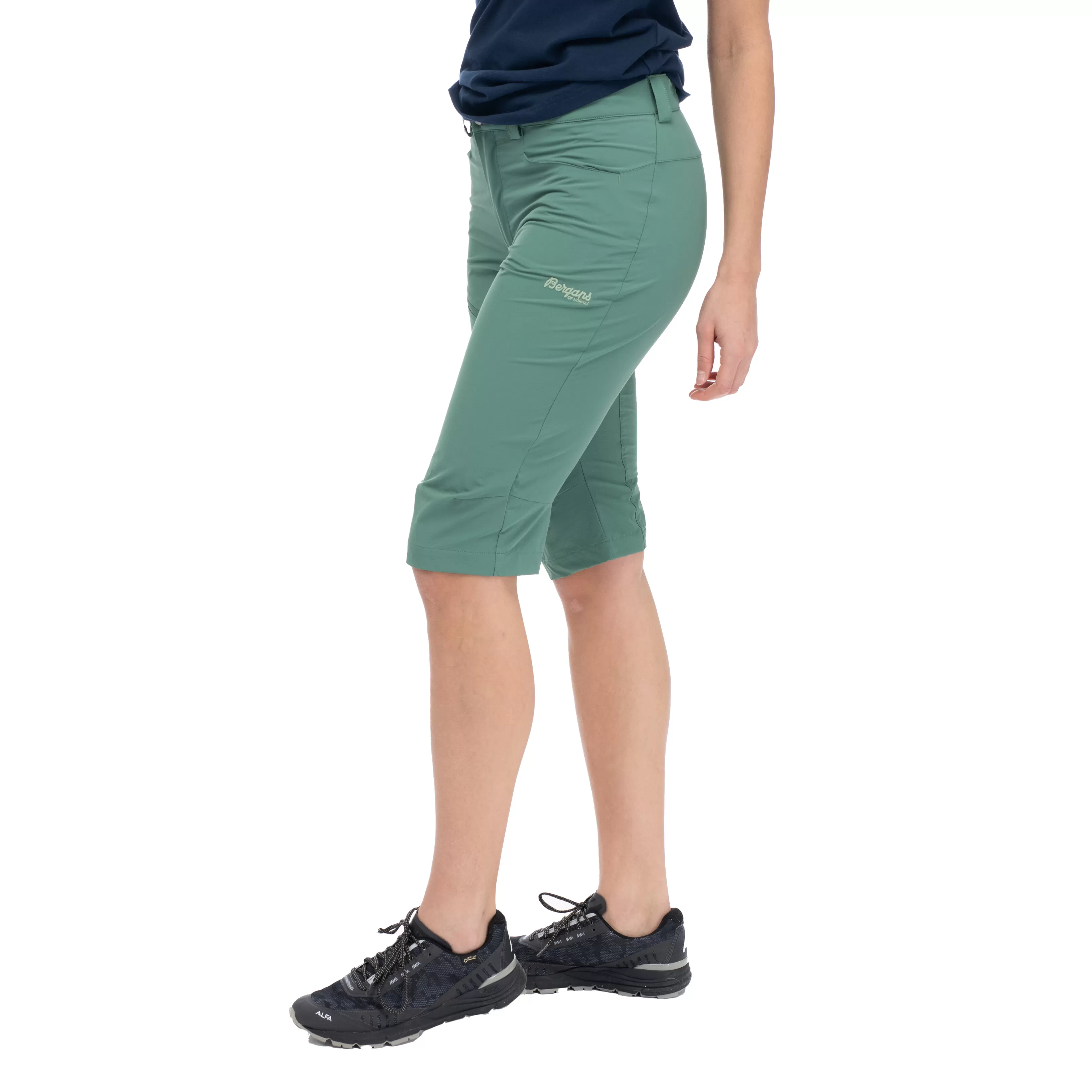 Bergans Vandre Light Softshell Long Shorts Women - ^Women Pirate pants | Shorts