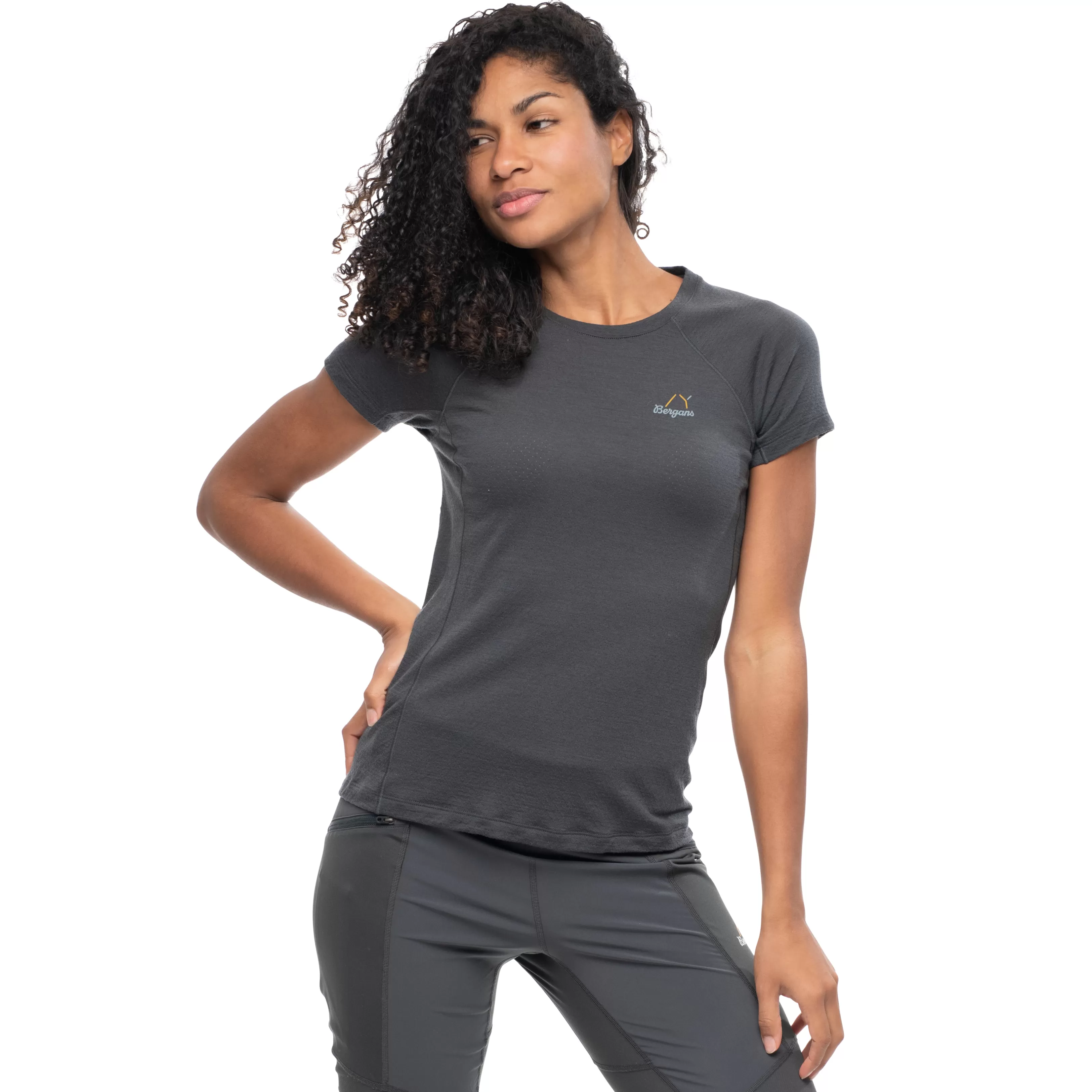 Bergans Y LightLine Merino Tee Women - ^Women Wool t-shirts and tops | T-shirts