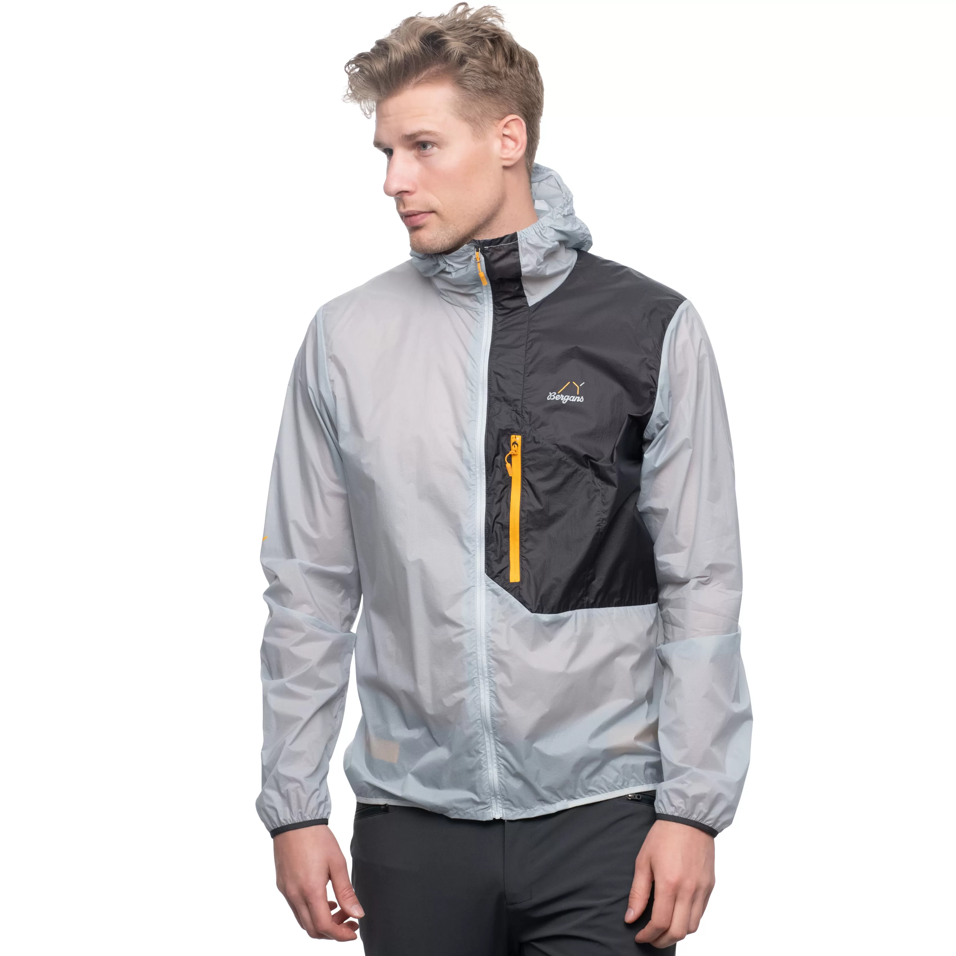 Bergans Y LightLine Pure Windbreaker Jacket Men - ^ Softshell jackets