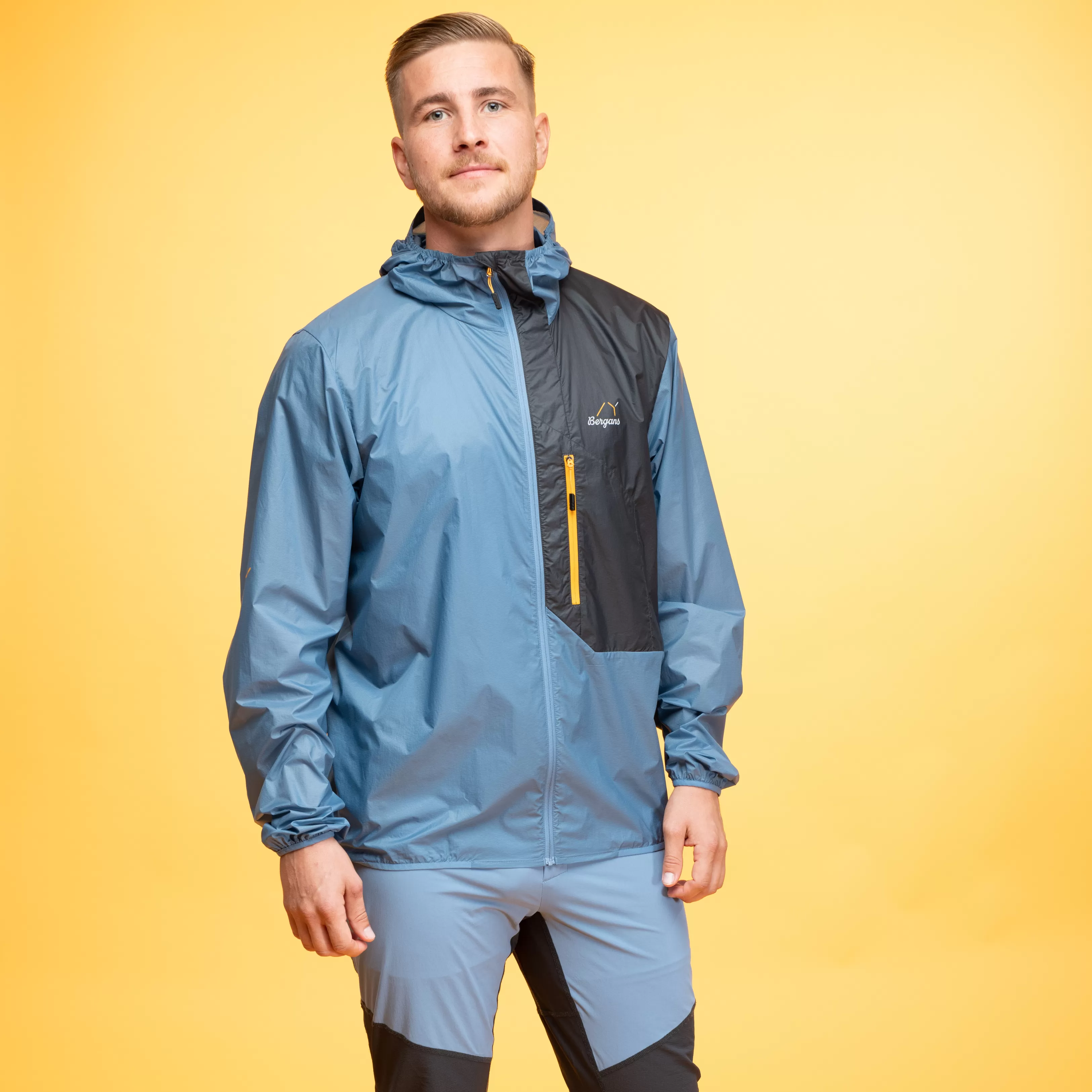 Bergans Y LightLine Pure Windbreaker Jacket Men - ^ Softshell jackets