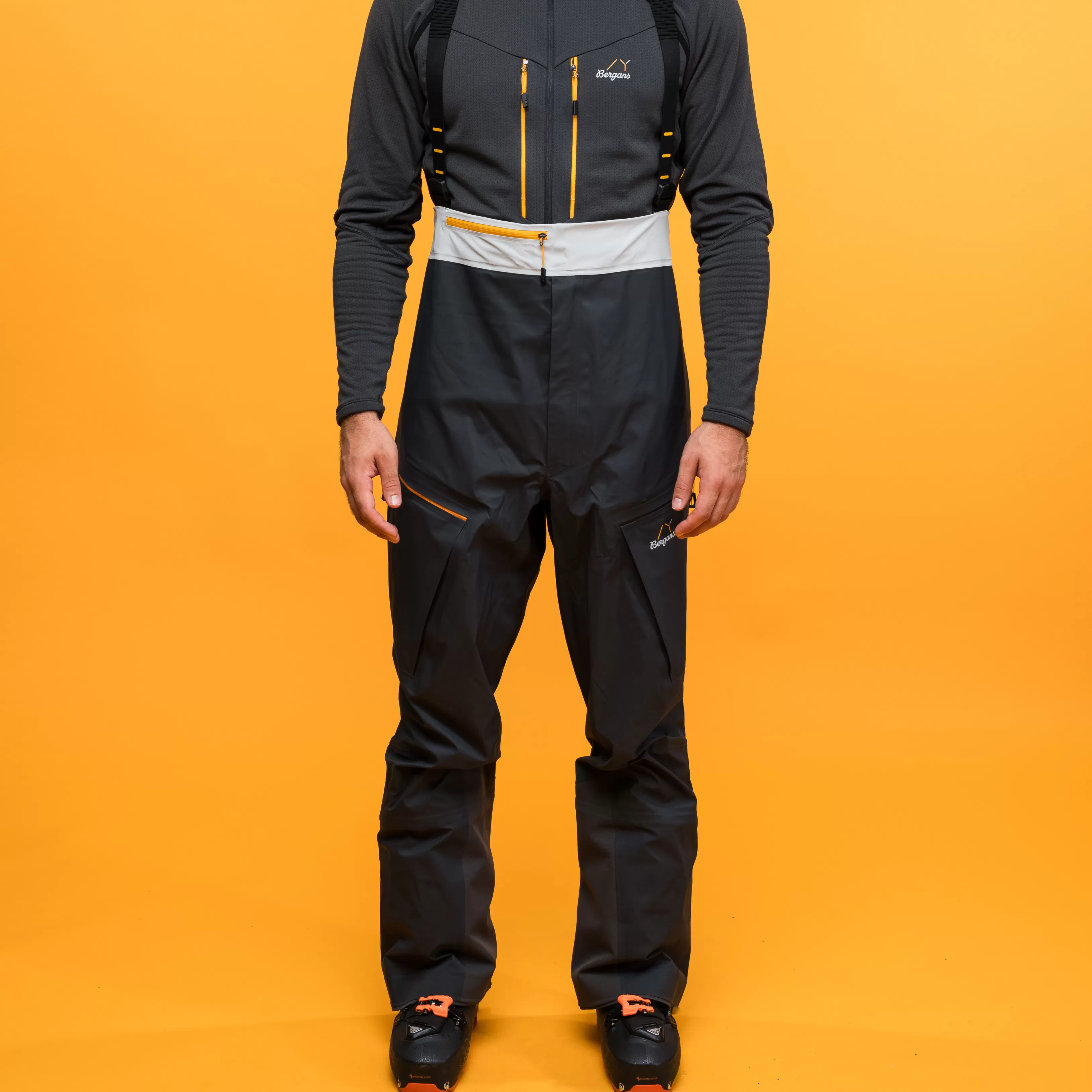 Bergans Y MountainLine Breathe 3L Shell Bib Pants Men - ^ Skiing pants