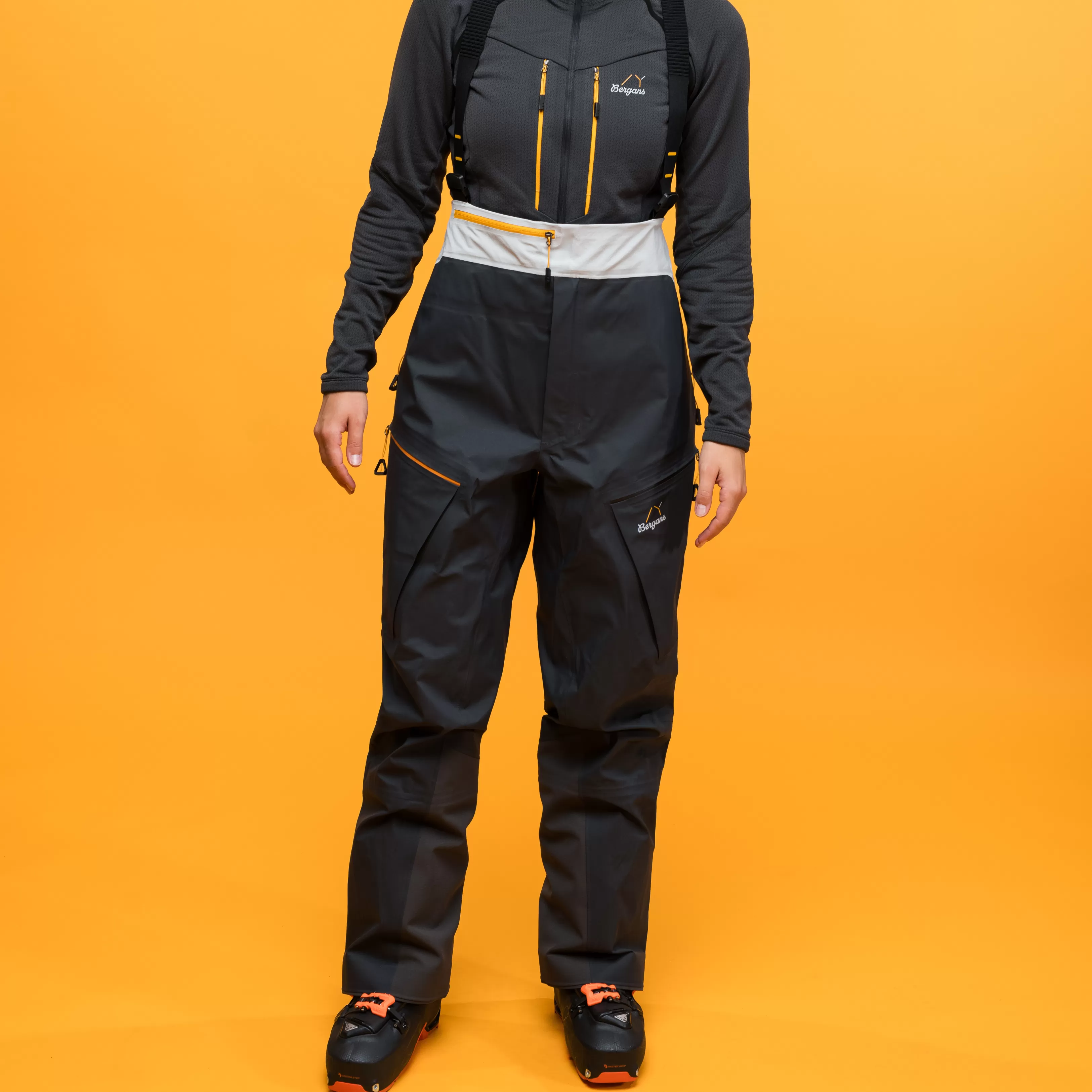 Bergans Y MountainLine Breathe 3L Shell Bib Pants Women - ^Women Shell pants | Ski pants