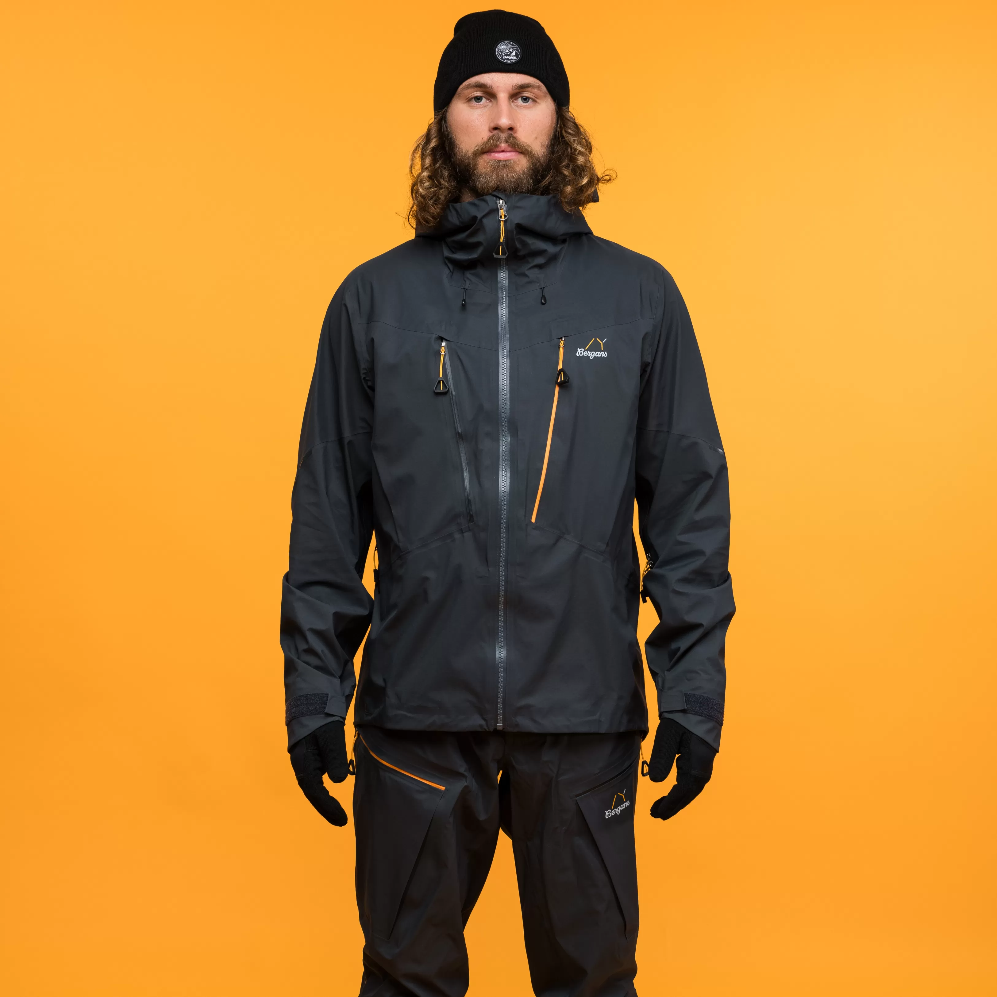 Bergans Y MountainLine Breathe 3L Shell Jacket Men - ^ Shell jackets | Skiing jackets