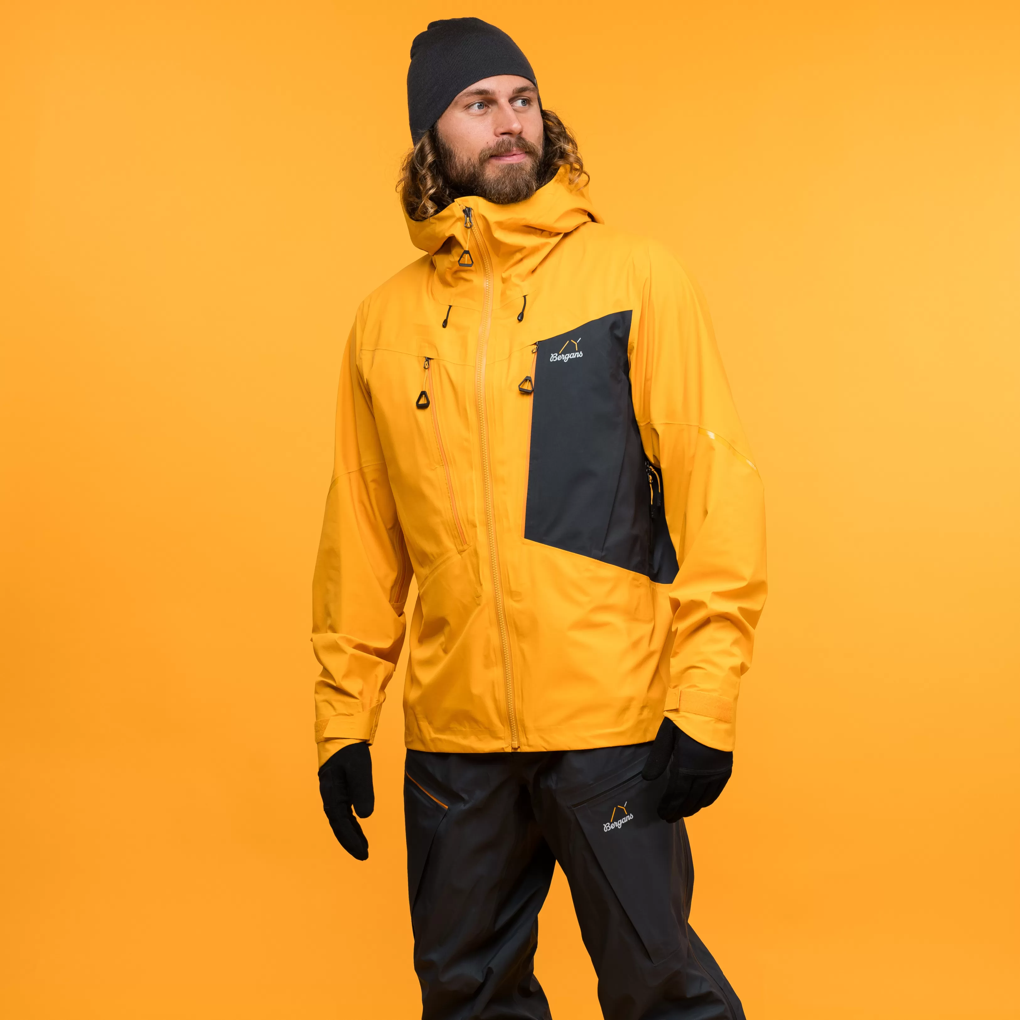 Bergans Y MountainLine Breathe 3L Shell Jacket Men - ^ Skiing jackets | Shell jackets