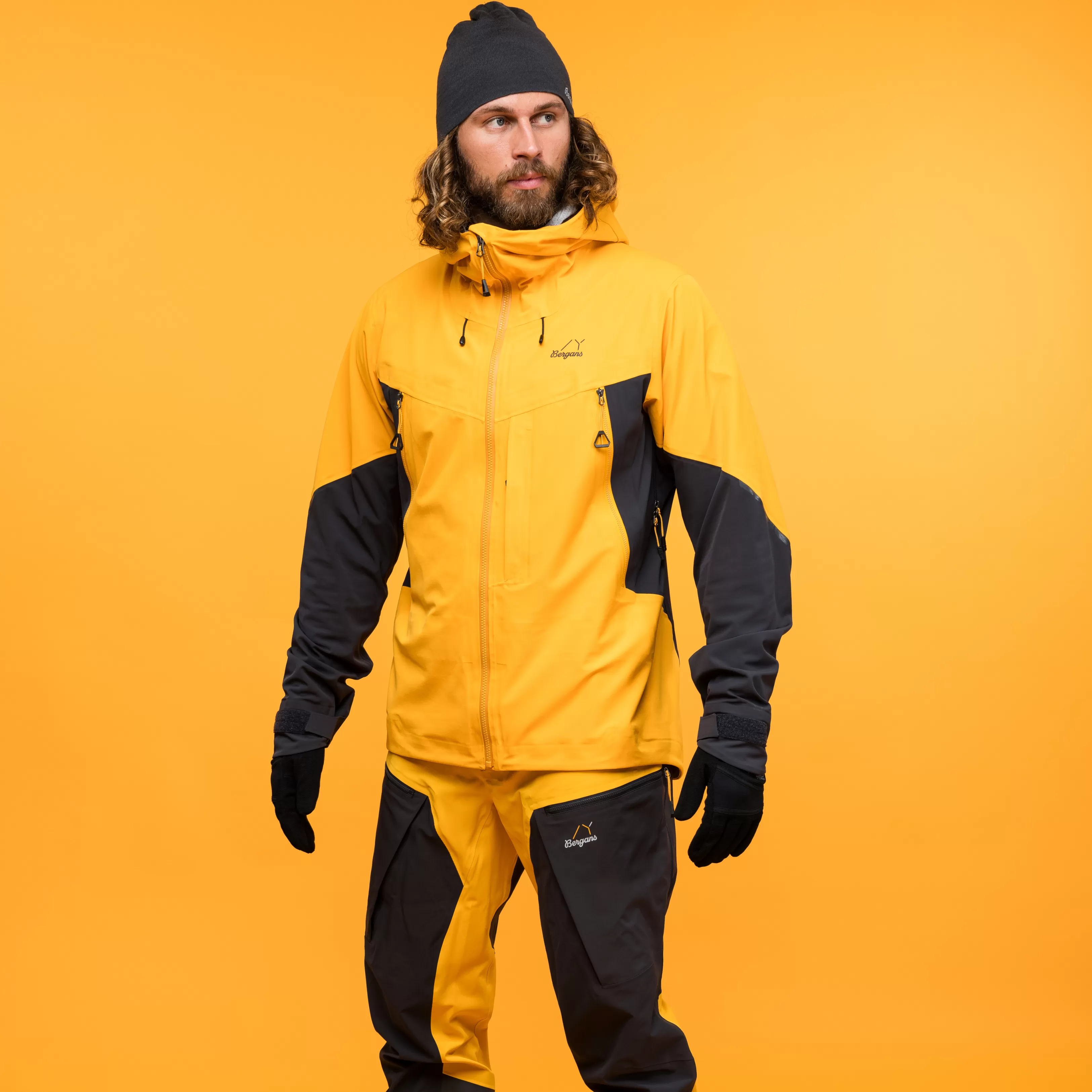 Bergans Y MountainLine Hybrid Softshell Jacket Men - ^ Softshell jackets