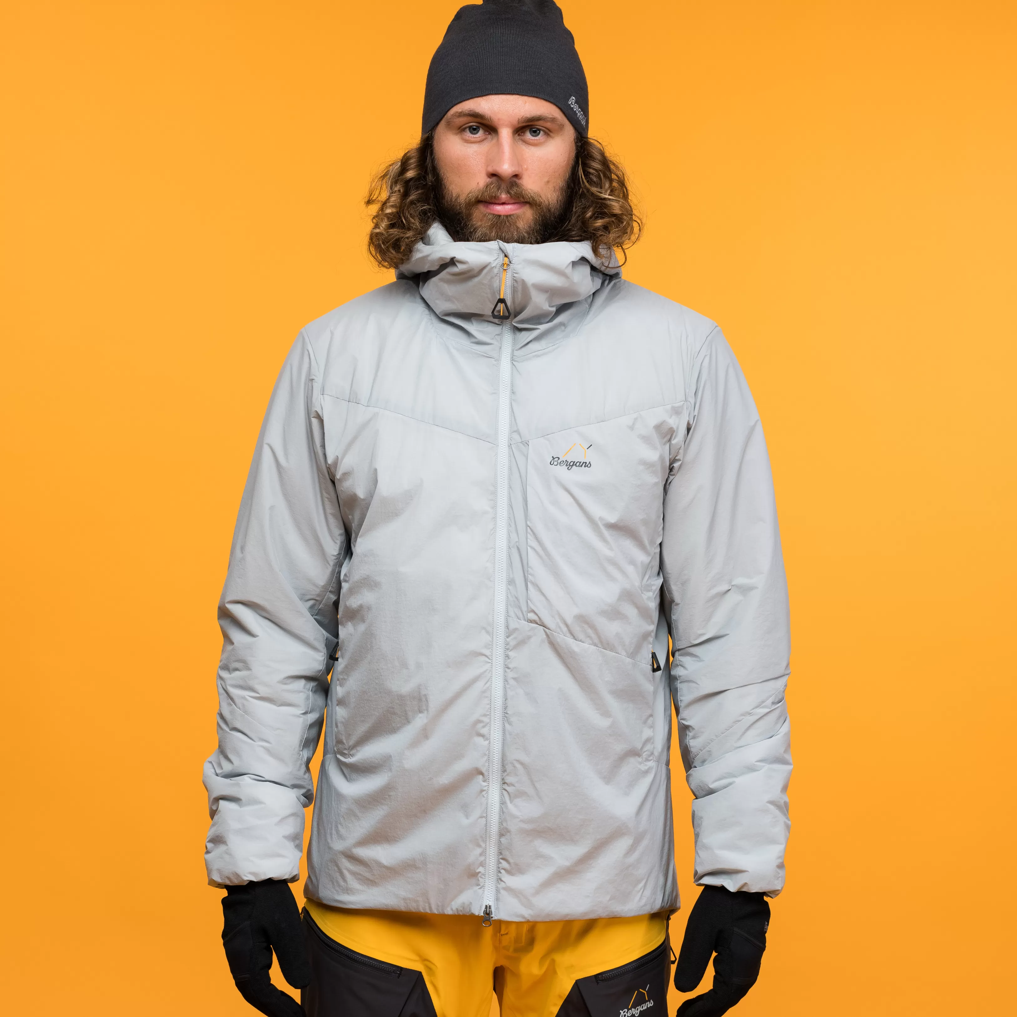 Bergans Y MountainLine Insulated Windbreaker Jacket Men - ^ Softshell jackets | Insulated jackets