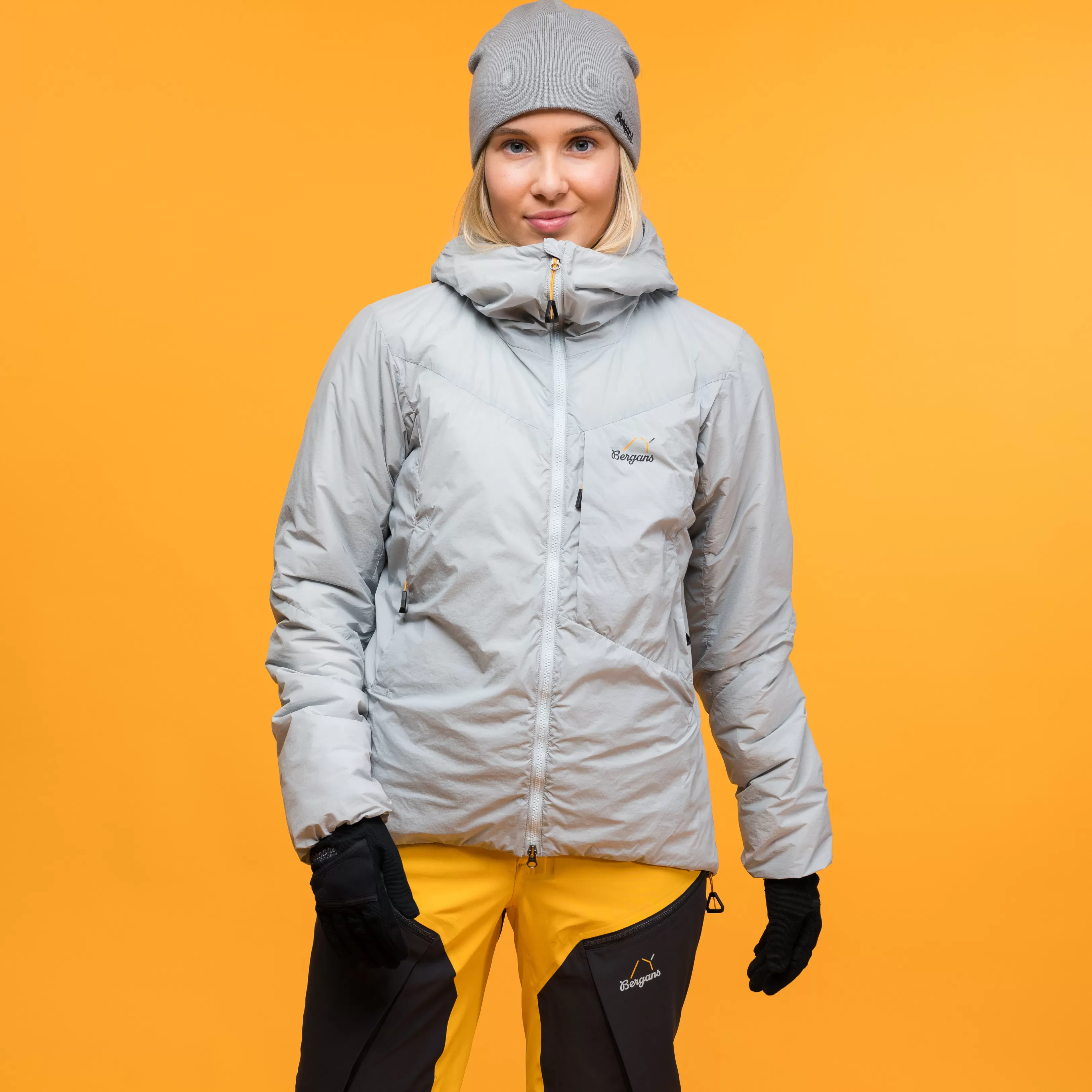 Bergans Y MountainLine Insulated Windbreaker Jacket Women - ^Women Insulated jackets | Isolation