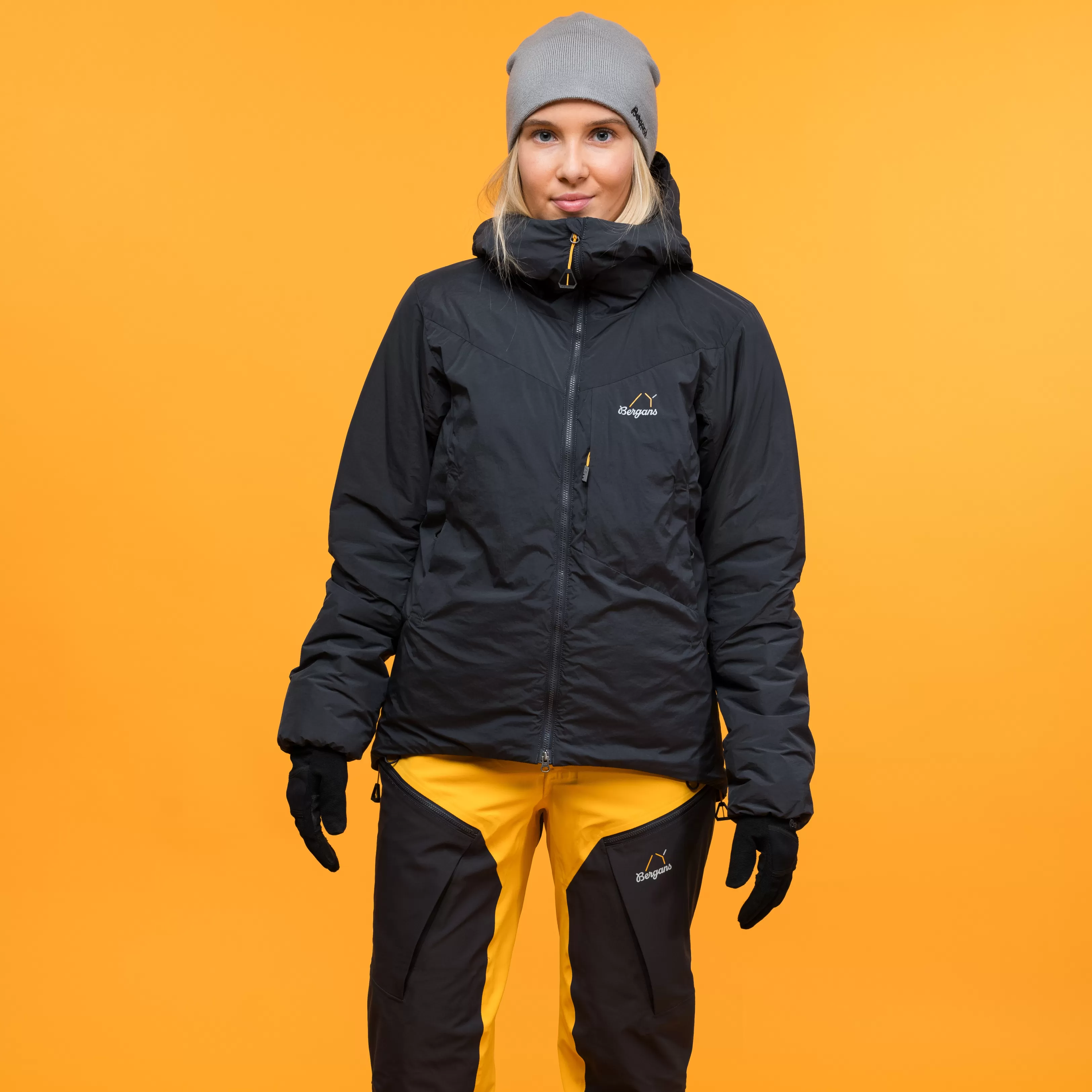 Bergans Y MountainLine Insulated Windbreaker Jacket Women - ^Women Insulated jackets | Isolation