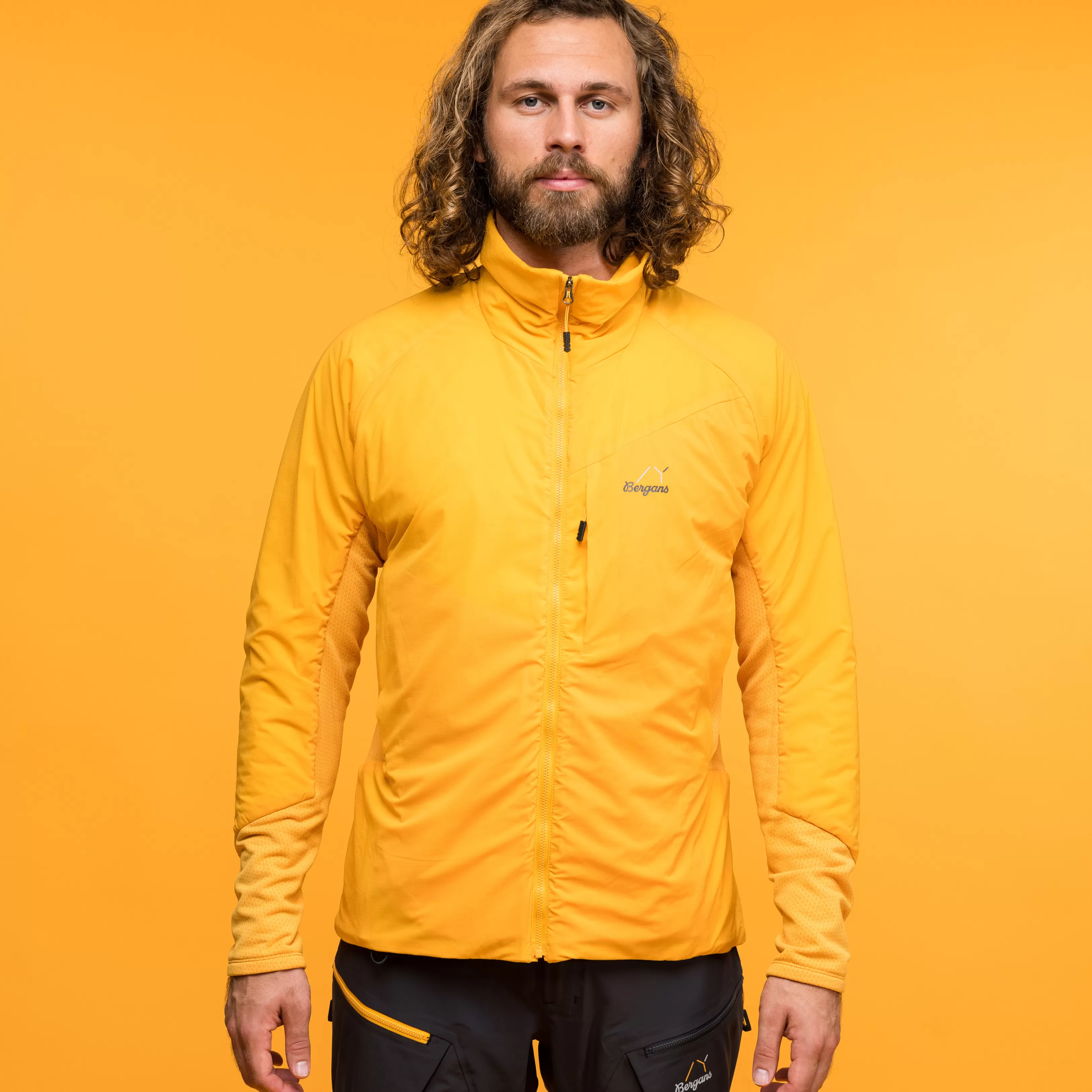 Bergans Y MountainLine Light Insulated Air Jacket Men - ^ Isolation | Insulated jackets