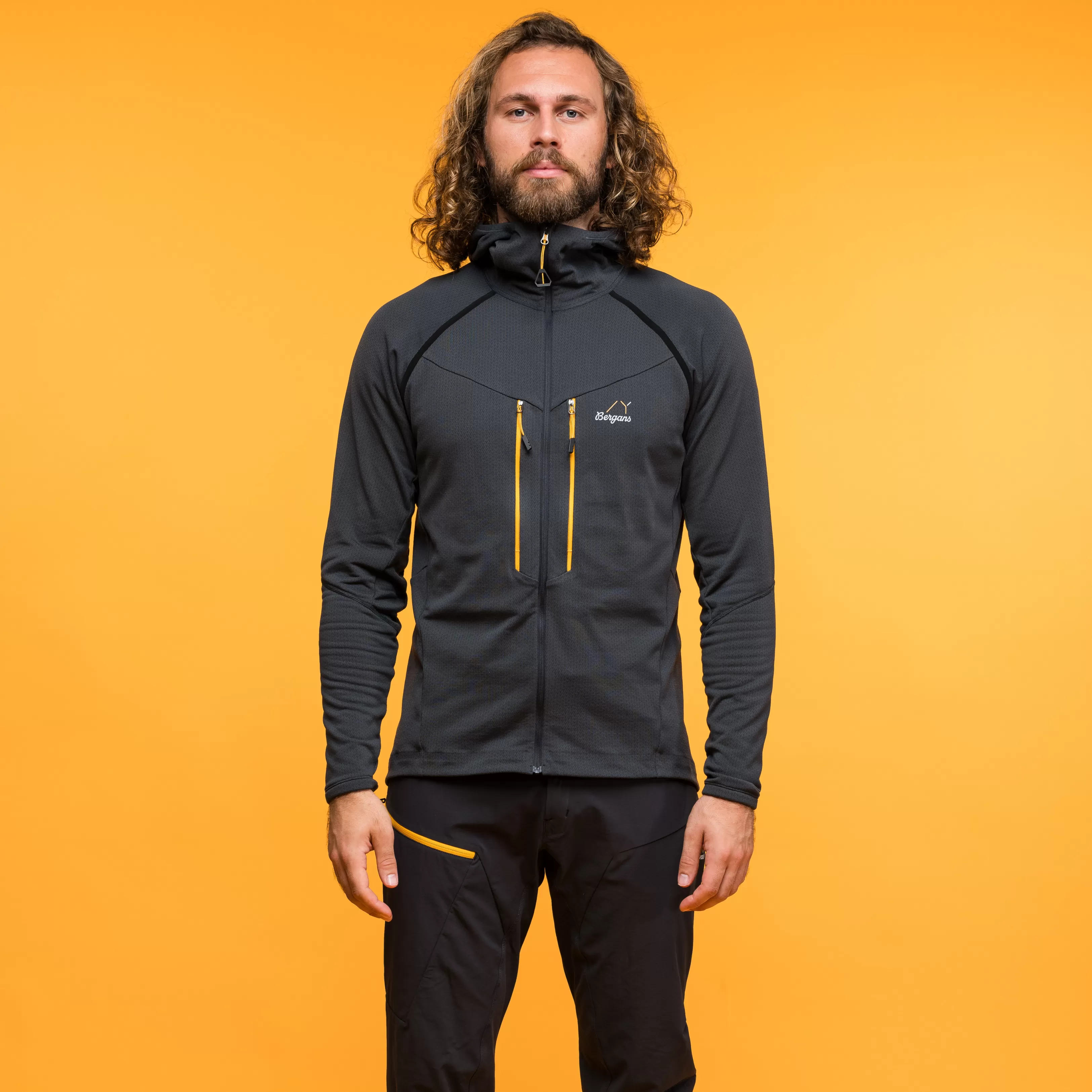 Bergans Y MountainLine Wooltech Midlayer Jacket Men - ^ Wool